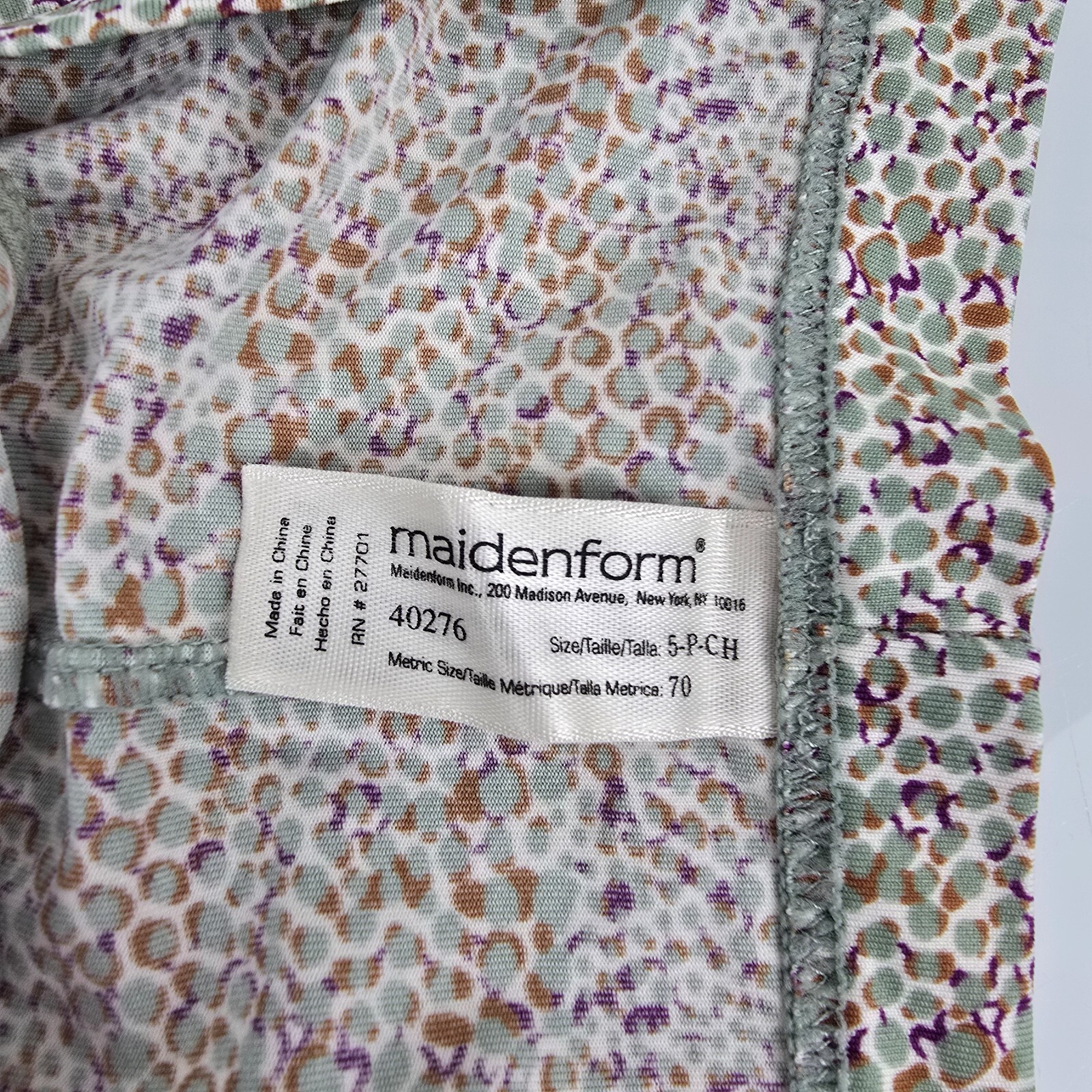 Maidenform Barely There 40276 Silky Microfiber Panties Bikini S Small 5