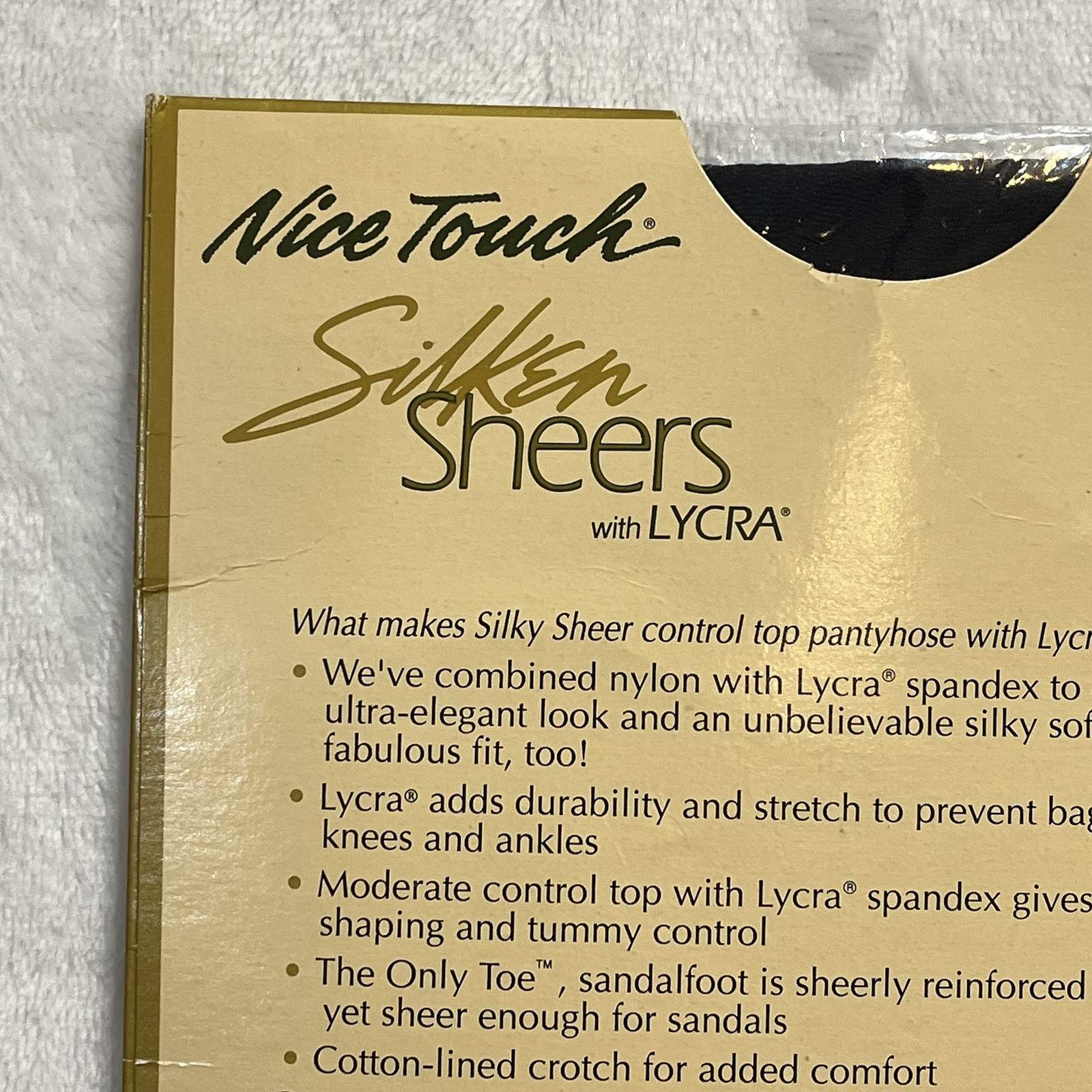 Nice Touch Silken Sheers Full Figure Tall Navy 20 Denier w/ Lycra Pantyhose