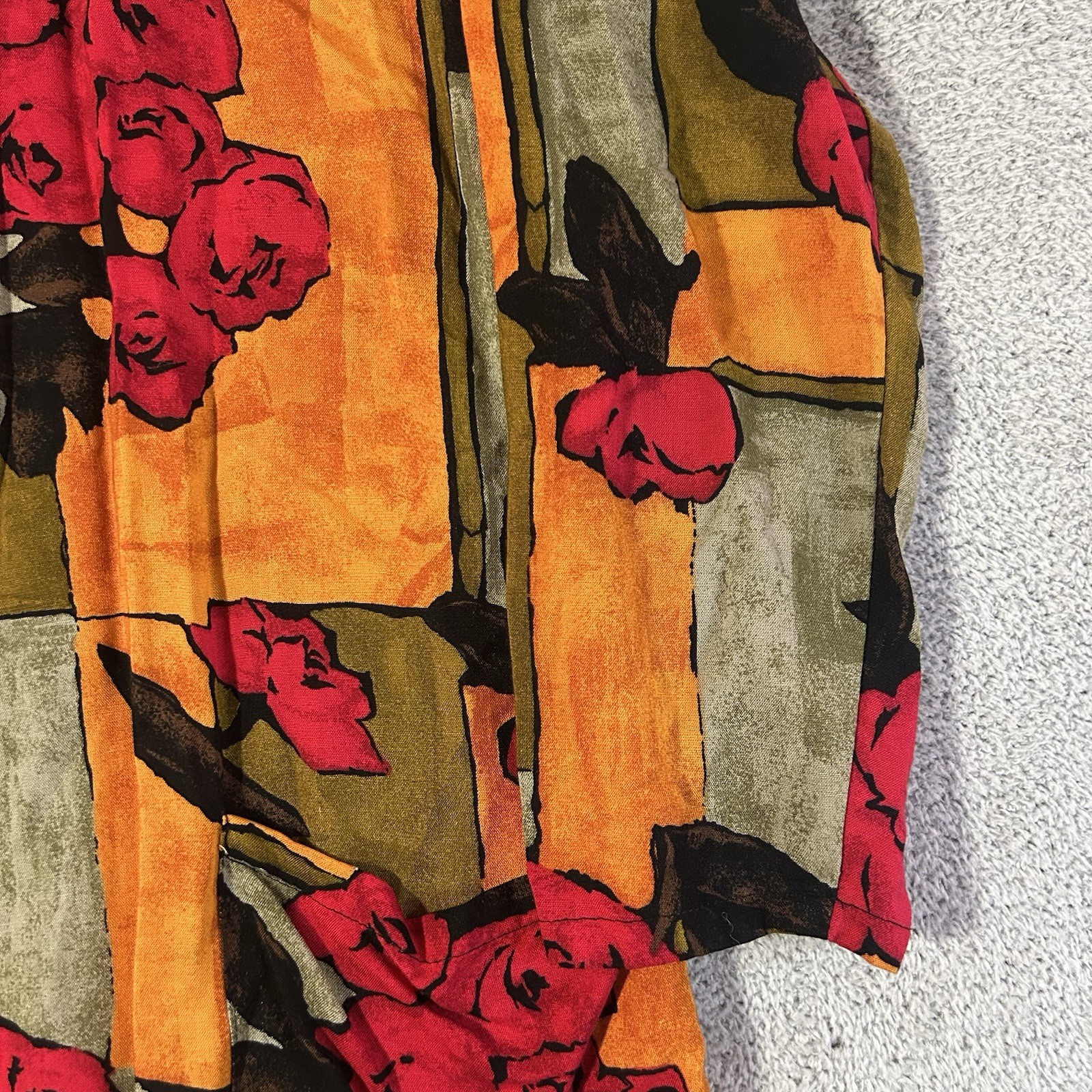 Vintage Connections Related Separates Blazer Women’s Medium 12/14 Floral Print
