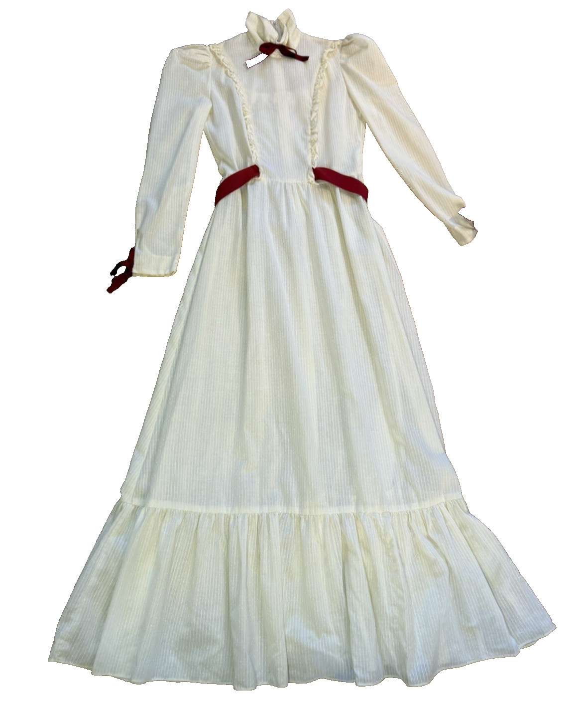 Authentic Foxy Lady San Francisco Vintage Prairie Dress Size Small Rare 60s 70s