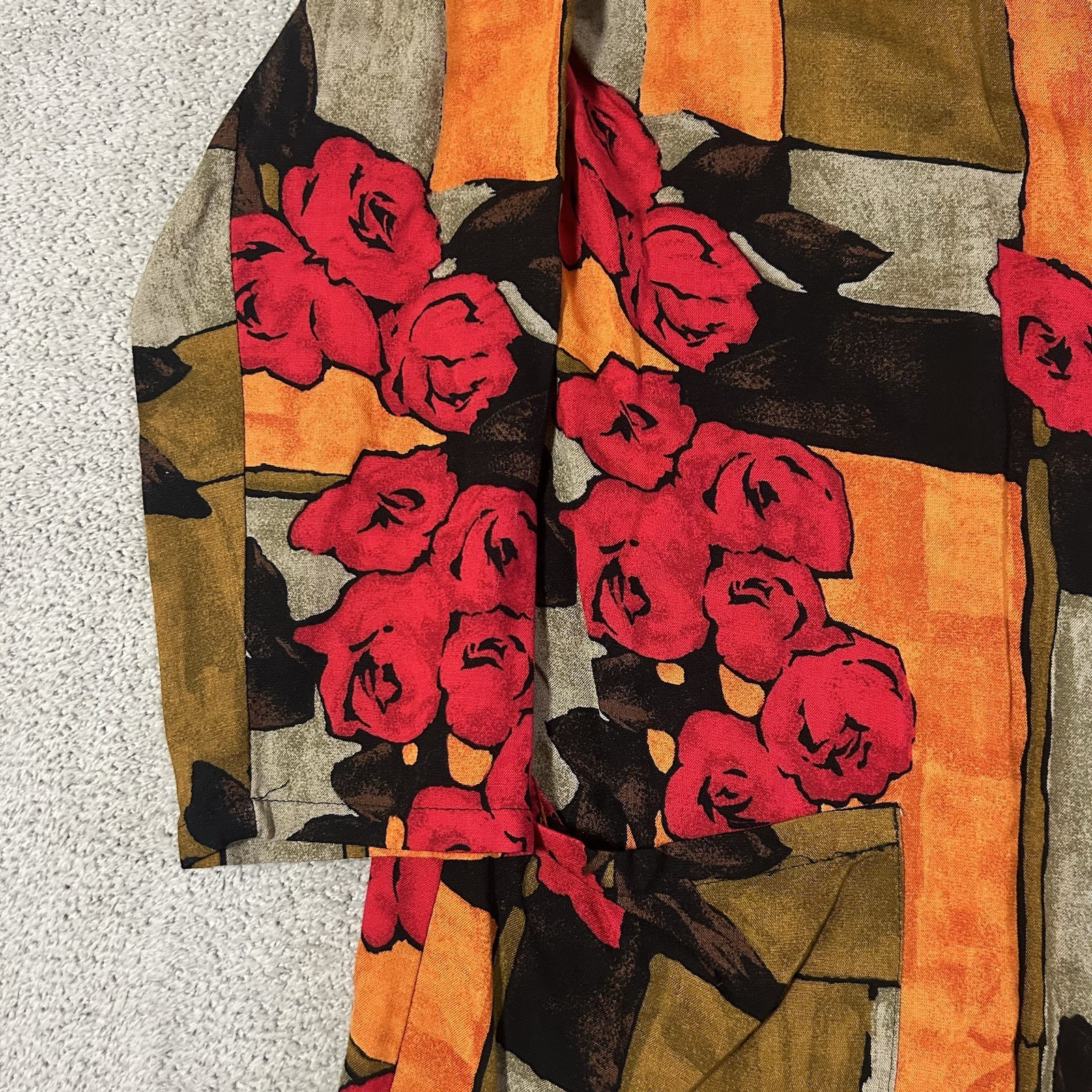 Vintage Connections Related Separates Blazer Women’s Medium 12/14 Floral Print