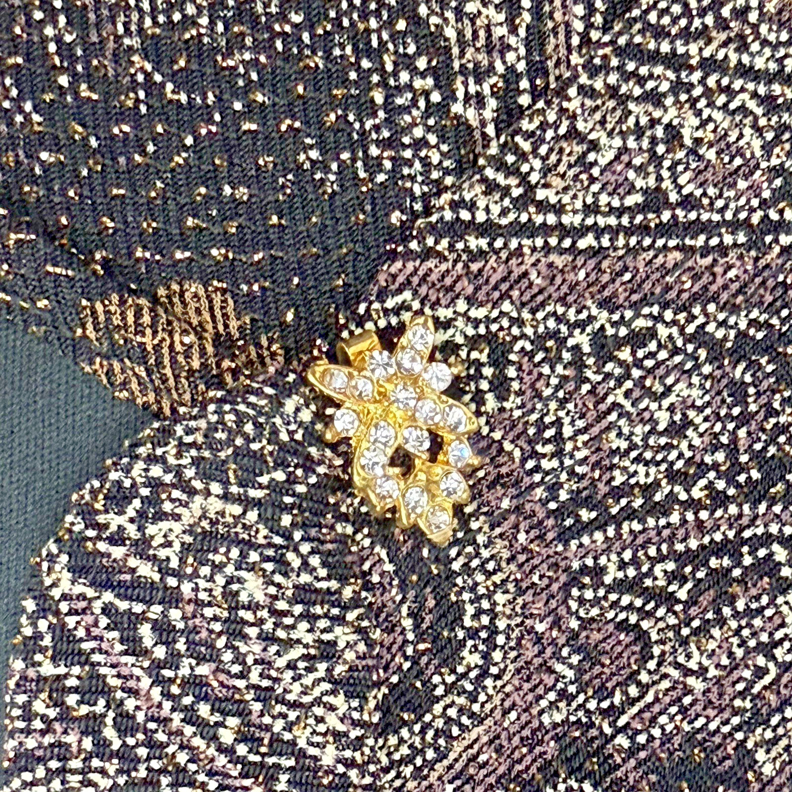 Kathy Roberts Size 18W Top Jacket w/ Cami 2 in 1 Look Paisley Sparkle Design