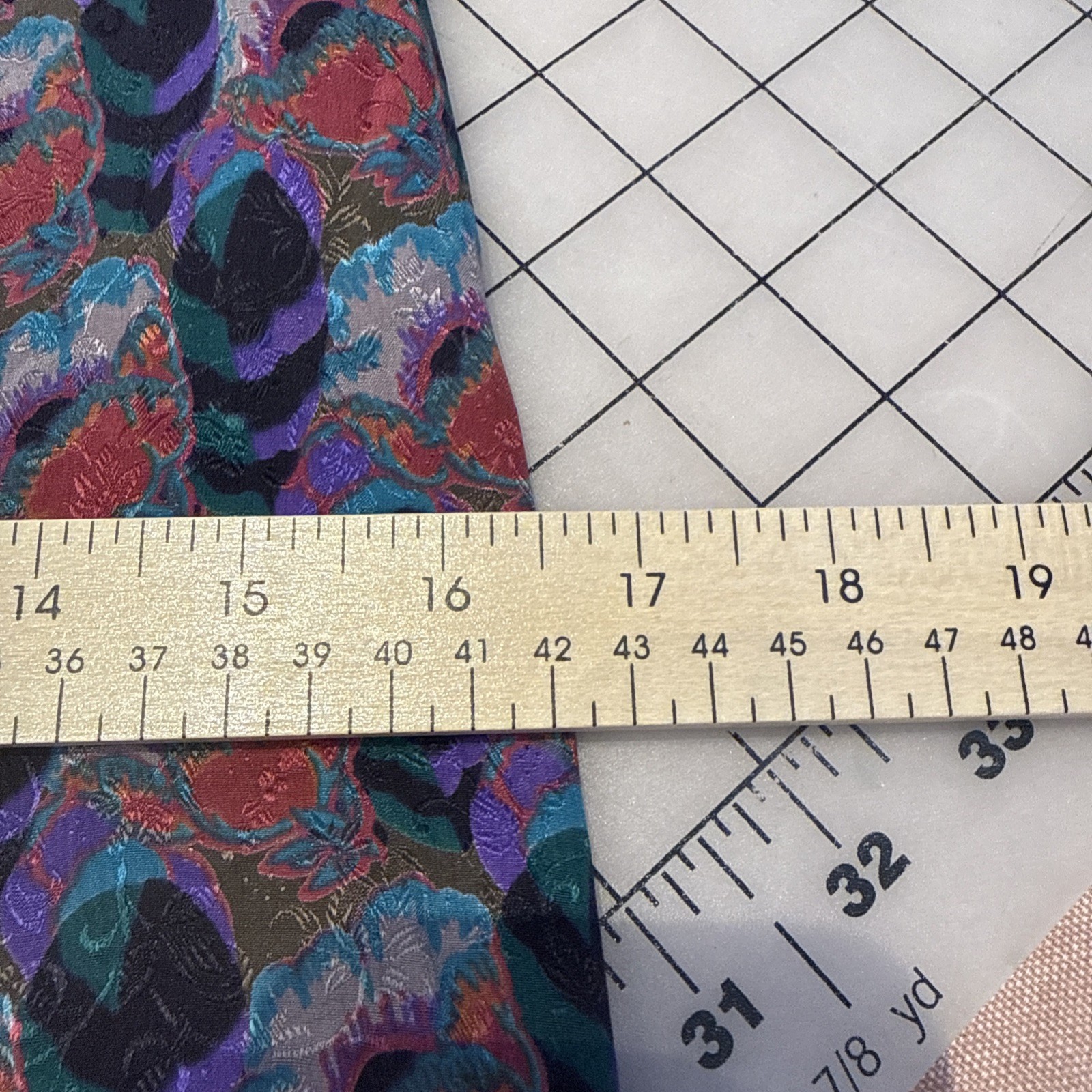 100% silk emanuel ungaro vtg drop waist dress sz 6 fabric made in italy