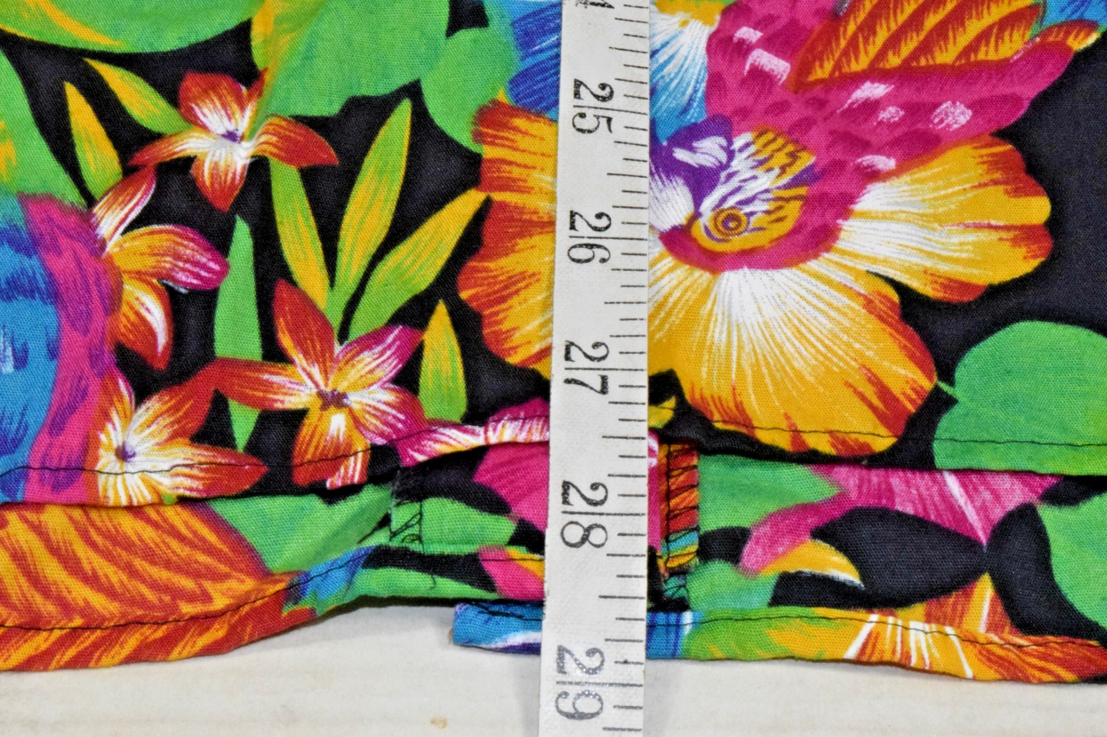 Vintage Shirt California Connection Size L 80s Tropical Parrots Wide Shoulder