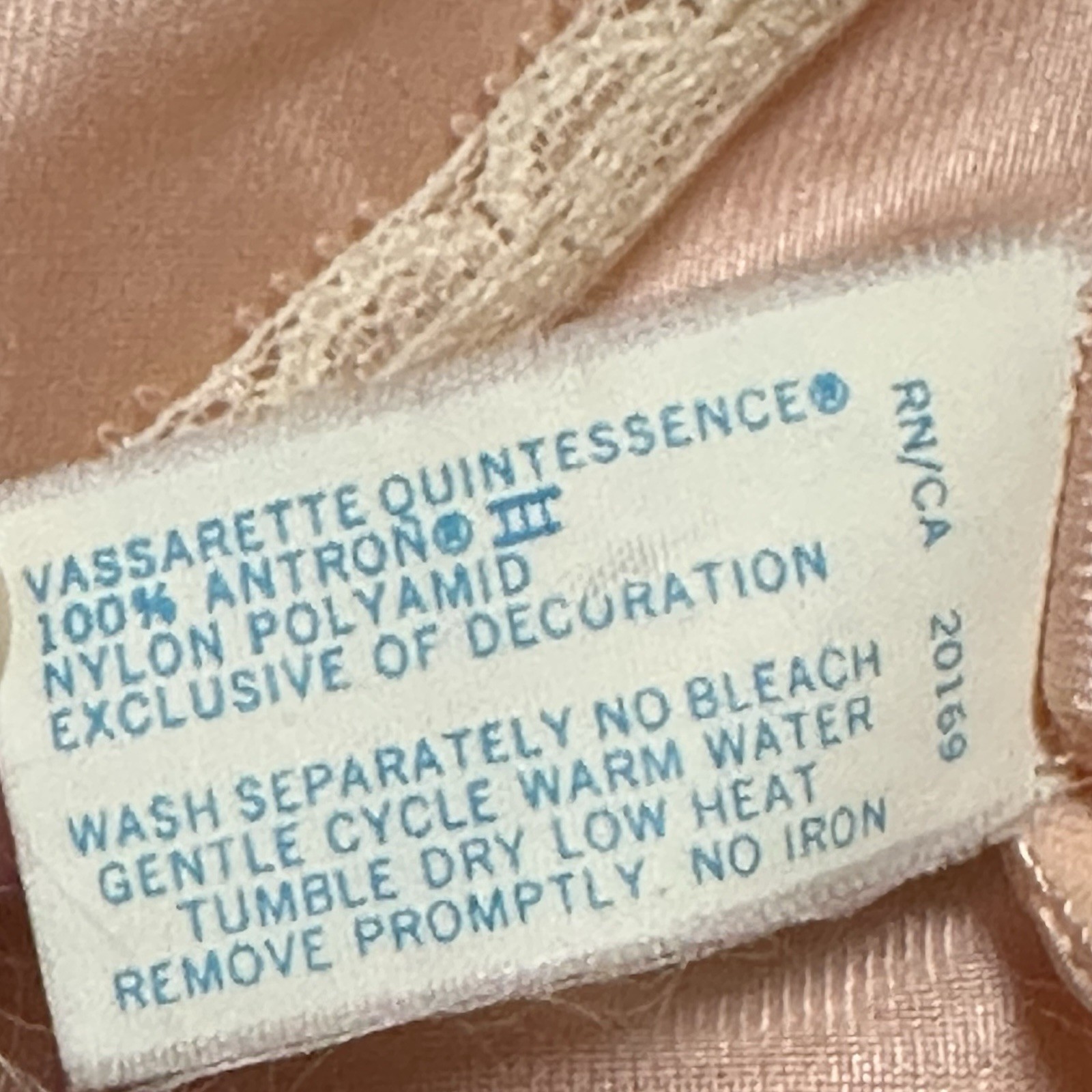 Vintage Vassarette Peach Nightgown