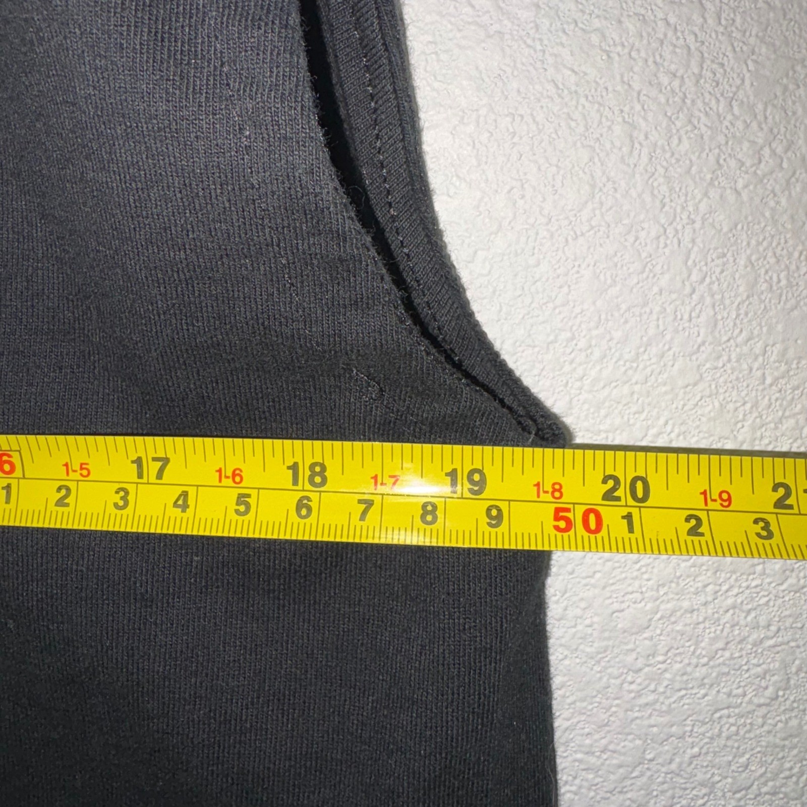VTG Fruit of the Loom M&M&rsquo;s Sleeveless Pocket T-Shirt Black Muscle Tee Large