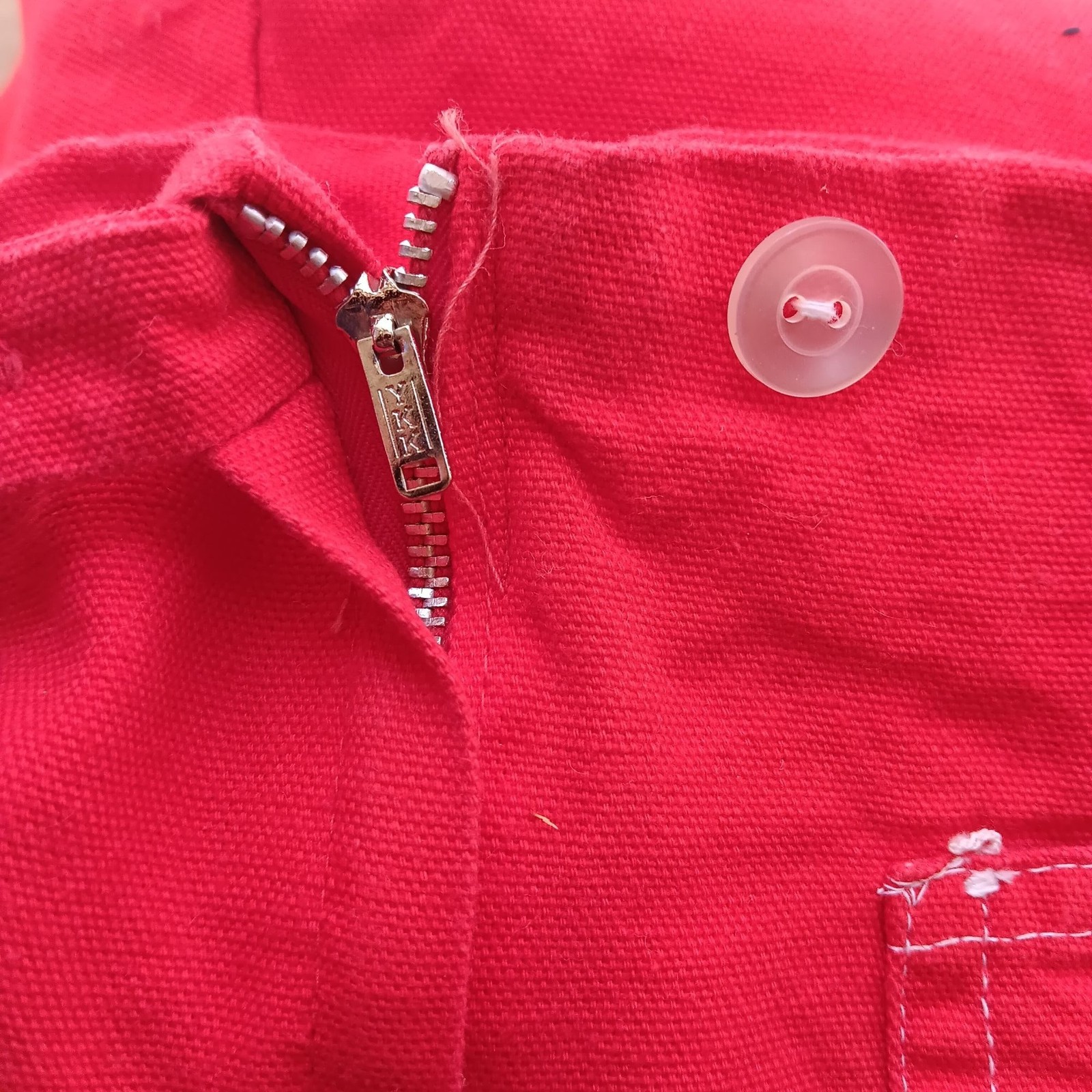 True Vintage 1950&rsquo;s Farm Gym Shorts 24&Prime; RED ROCKABILLY High Waisted