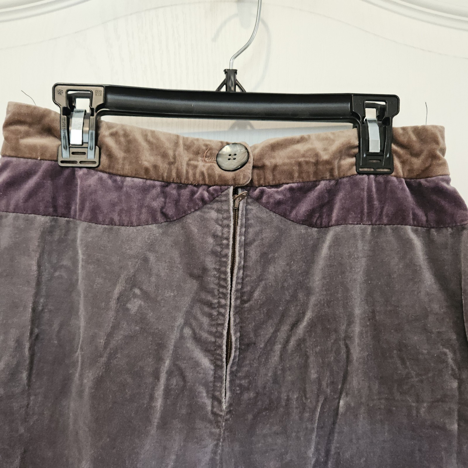 Vintage Strawberry Plant California Velvet Wide Leg Pants Size 11