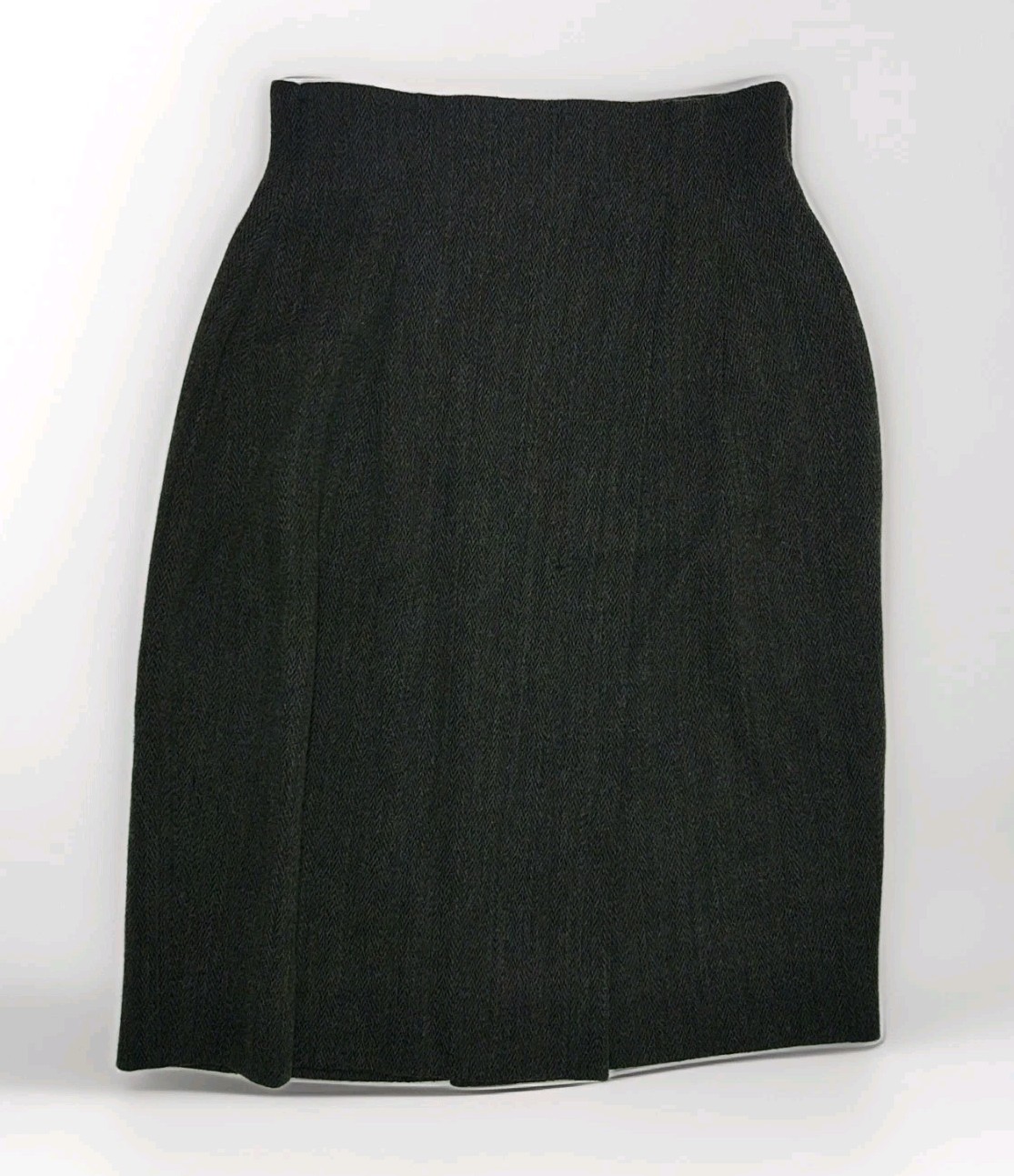 Vtg 90s GIORGIO ARMANI Women&rsquo;s Sz 40 IT / 6 US Gray Wool Pencil Skirt, Lined