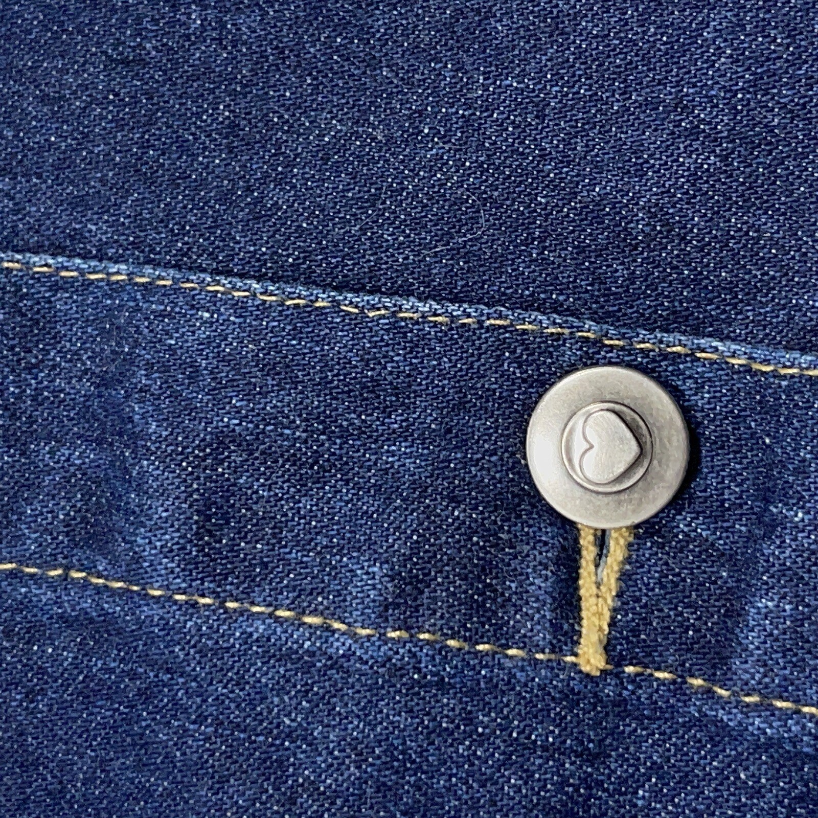 Vintage Denim Jacket Women Medium Regular Fit Dark Blue Wash Vintage 90s Grunge