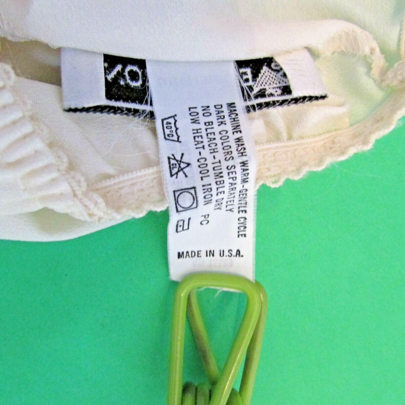 Evan-Picone Non-Stretch Slippery Polyester 25.5&Prime; Half Slip Petticoat S USA made
