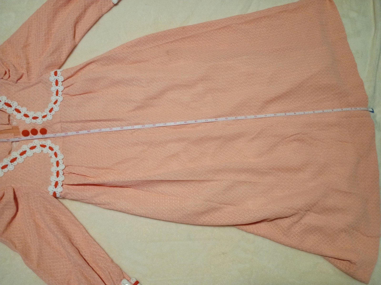 1970s Pink Prairie Maxi Dress Lace Trim Victorian Edwardian Cottagecore Style