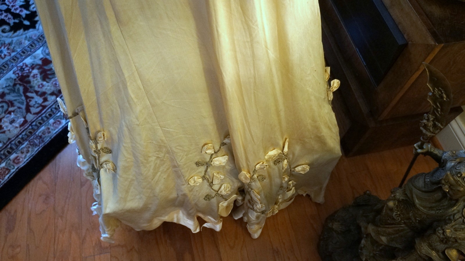 Rare early 1900&rsquo;s Rowntree &Sons Scarborough, Eng Wedding Dress/ Art Nouveau