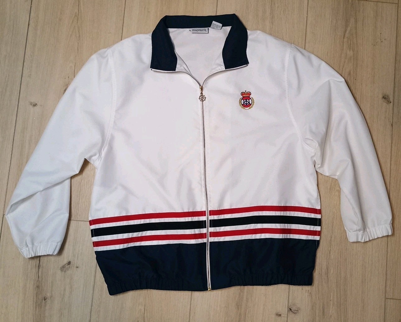 Vintage 90&rsquo;s Fashion Bon Worth Nautical Captain Sleeve Jacket Womens Sz S Petite