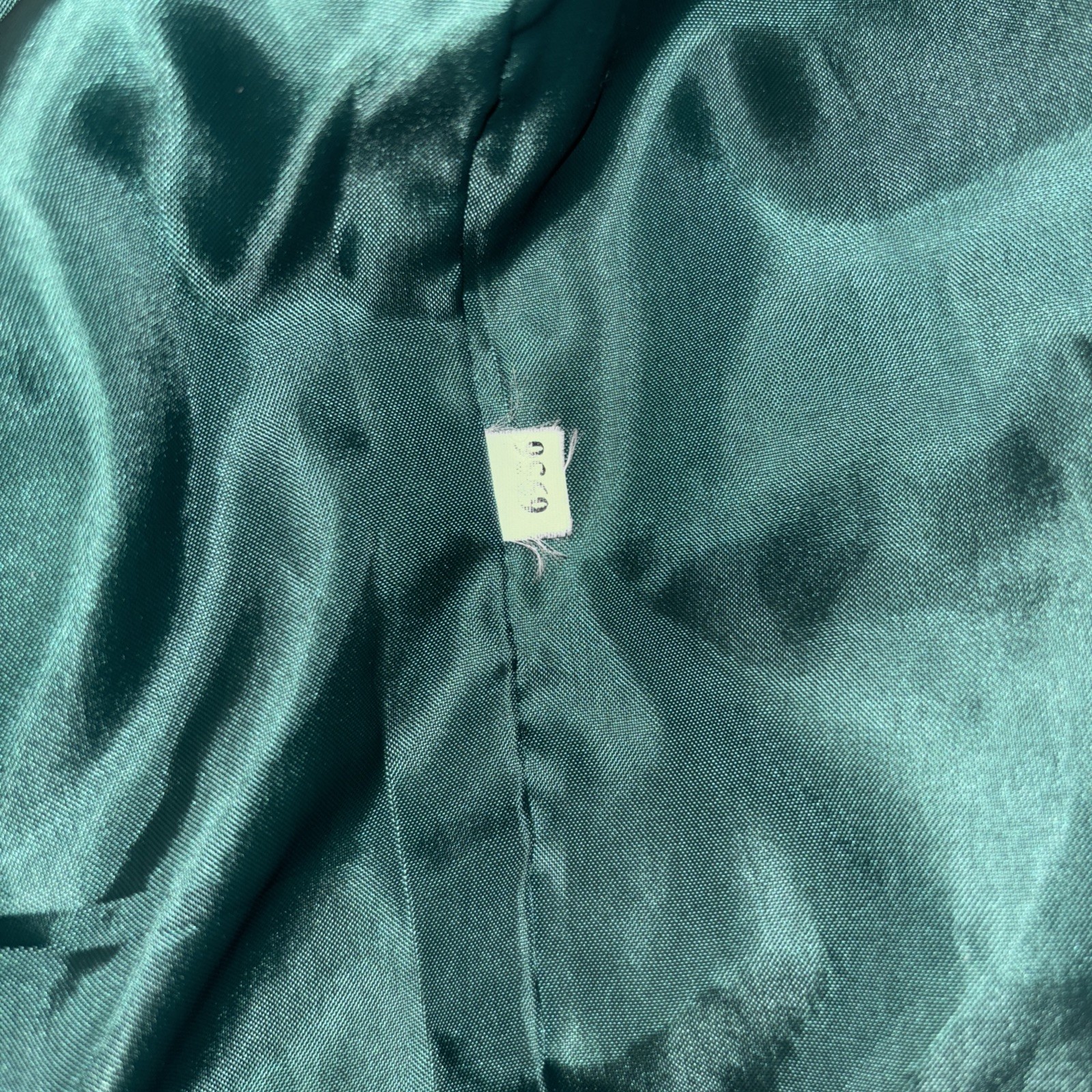 Petite Sophisticate Womens Jacket P Green Holly Full Zip Silk Lined