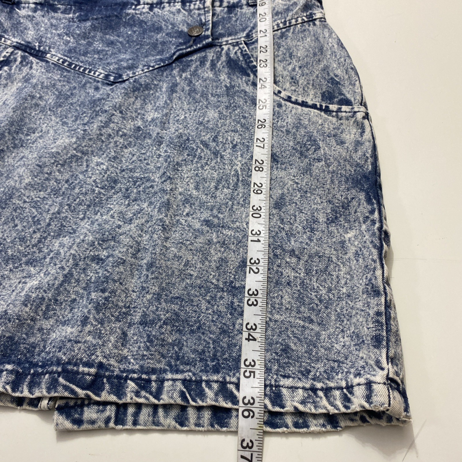 Vintage Landon West 1980s Blue Denim Shirt Dress 100% Cotton Size 7/8