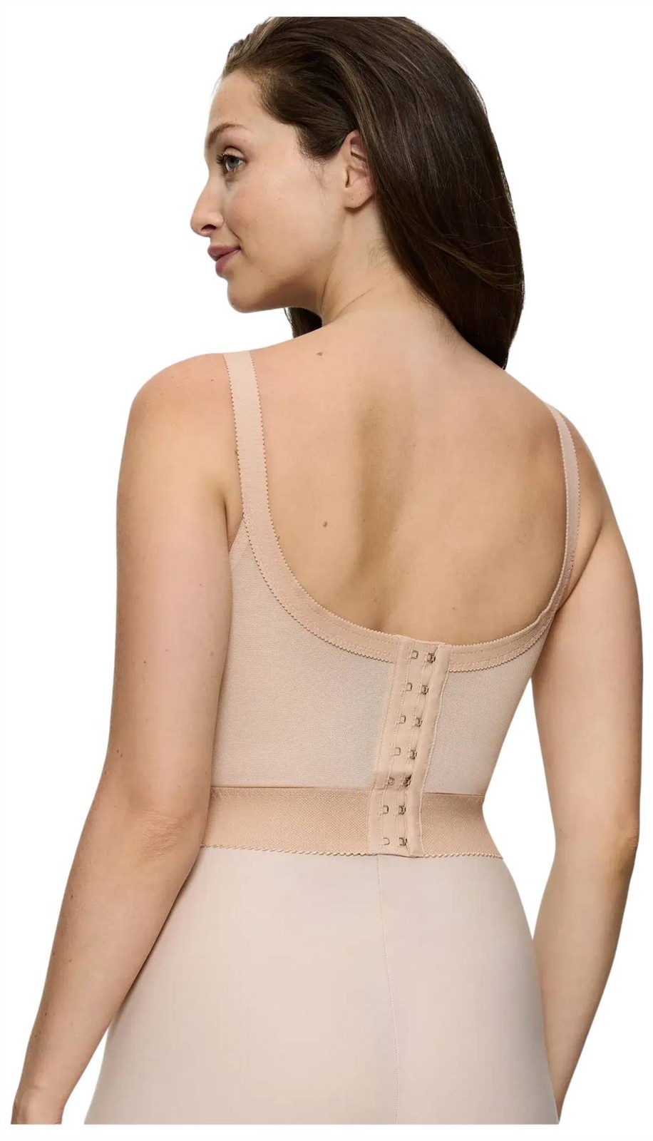 Triumph Womens Doreen Non Wired Longline Bra – Skin Beige