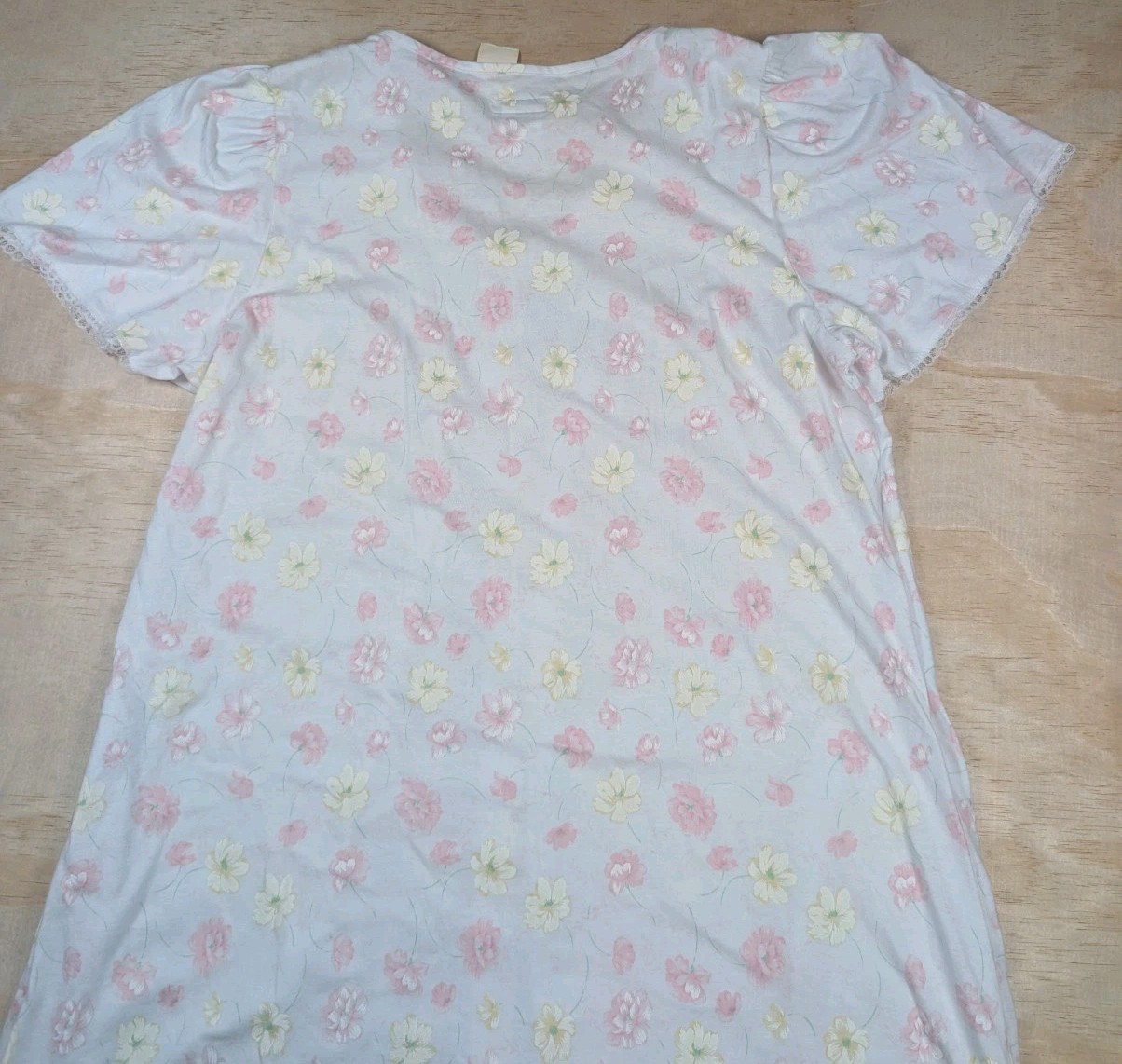 Vintage NWT Maidenform Nightgown Pink Dogwood Size Small 100% Cotton