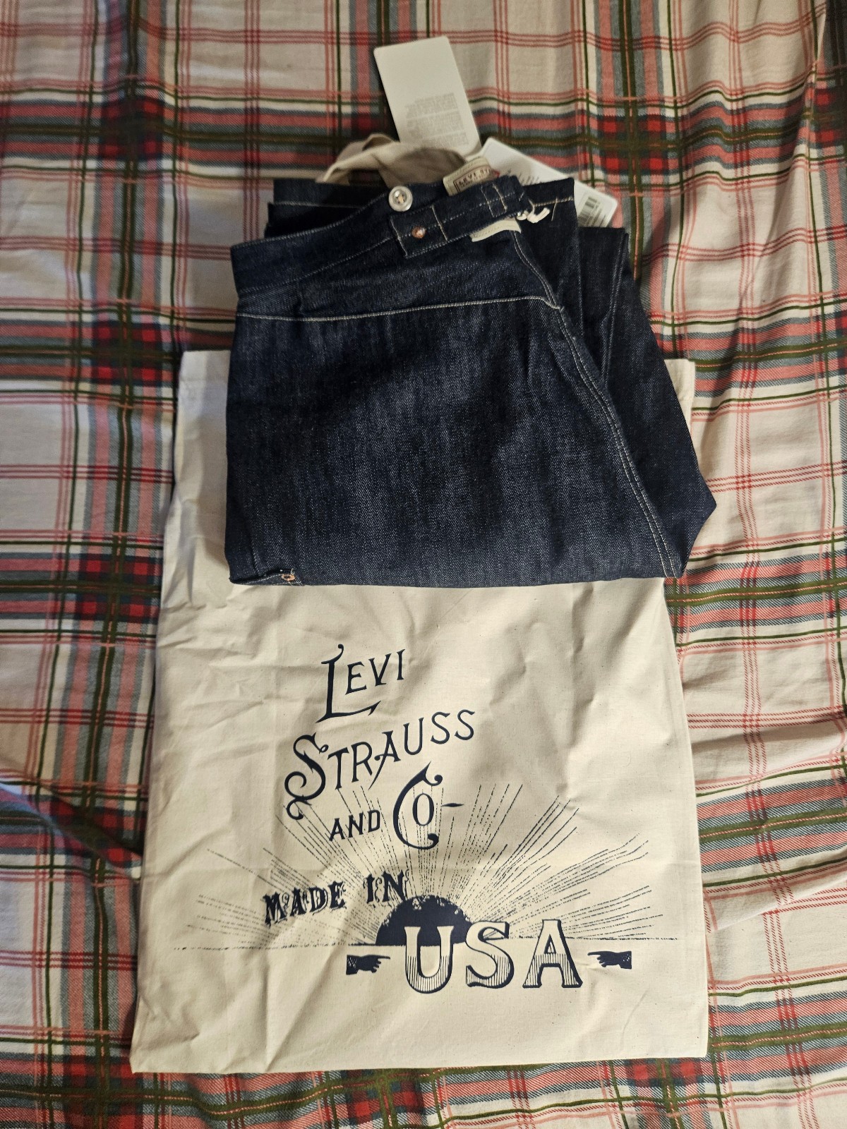 NWT Levi’s Vintage 1870 Nevada 32×32 Made in USA SOLD OUT Only 500 made!