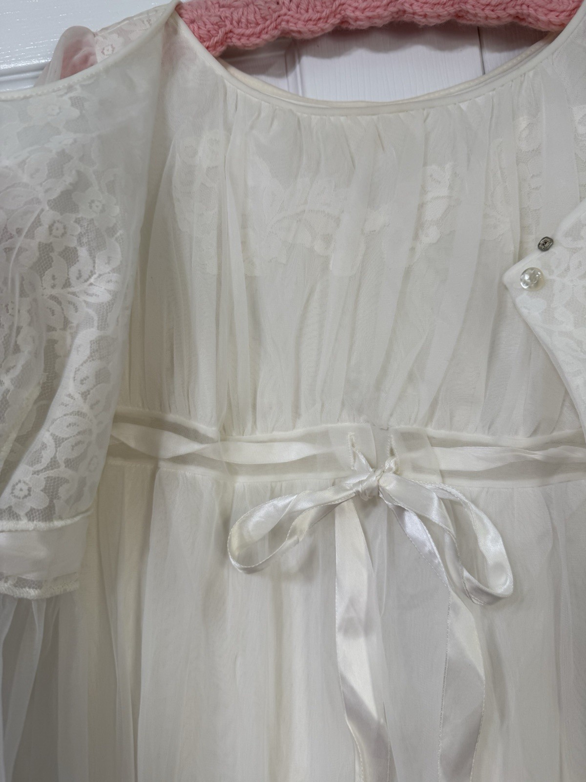 Union Tag Miss Elaine Bridal Peignor Gown Robe Set – Vintage