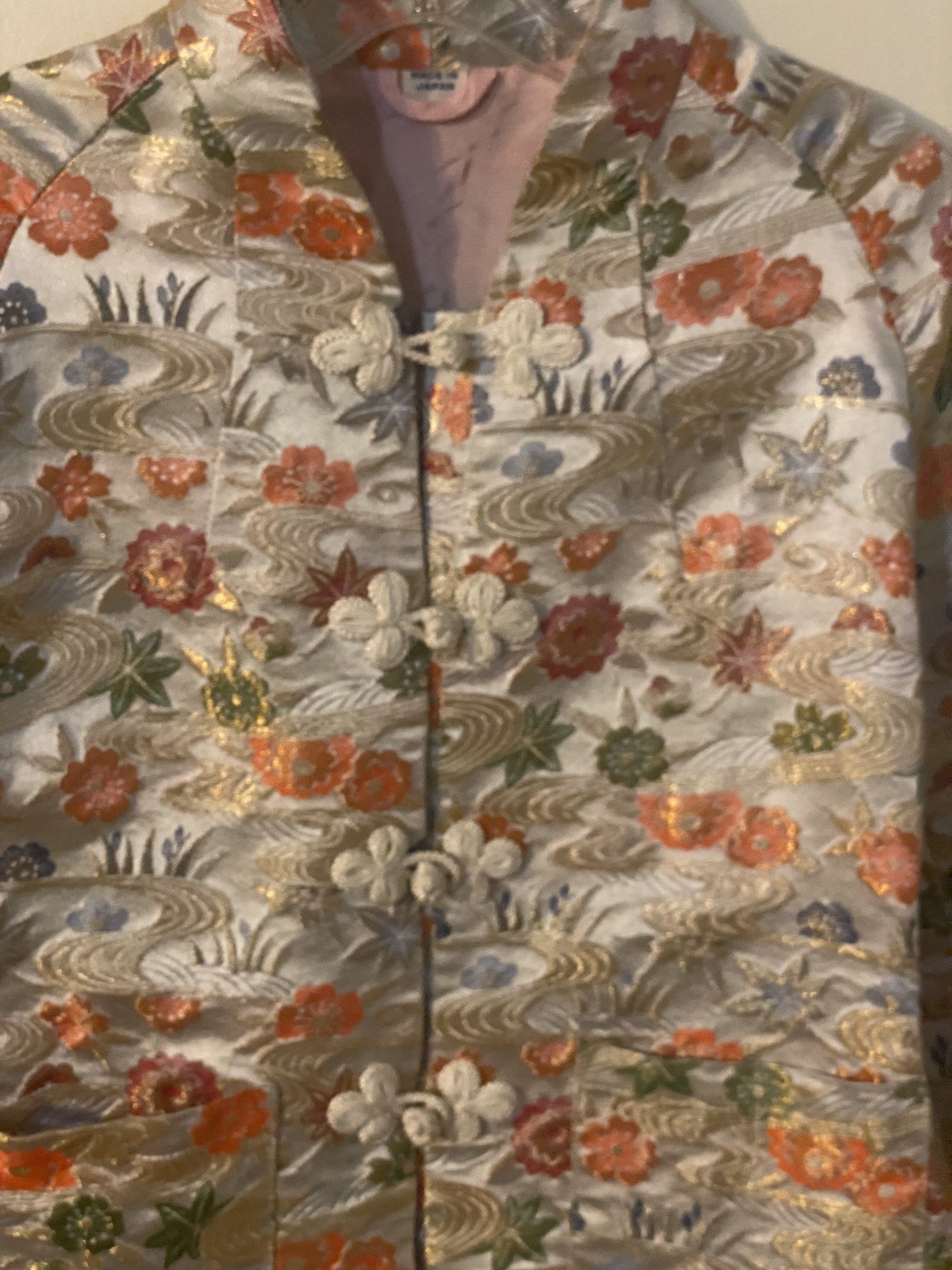 Vintage Japanese Silk Brocade Jacket
