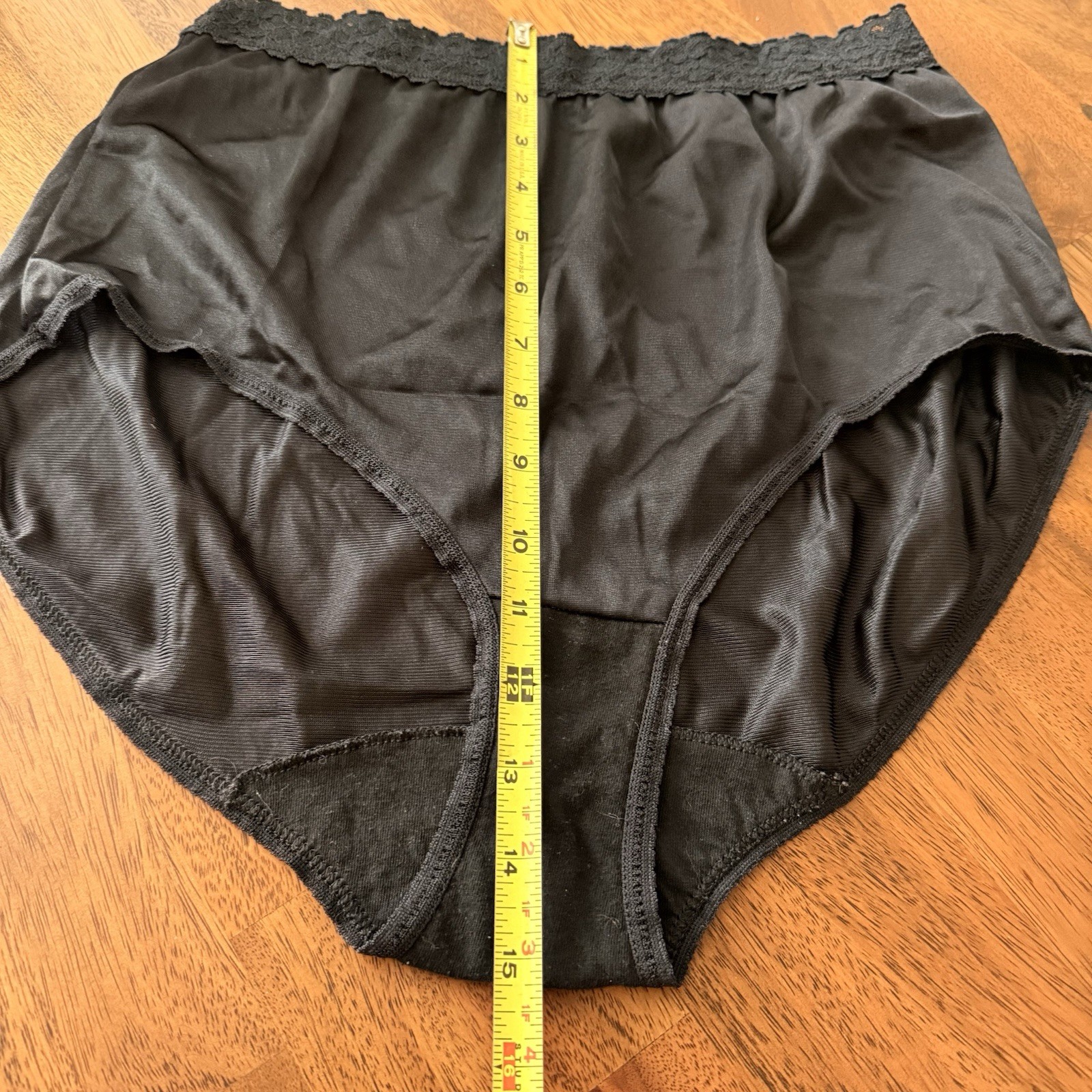 Vintage Fruit of The Loom Panties Nylon 8 Sheer Shiny Second Skin Silky Satin