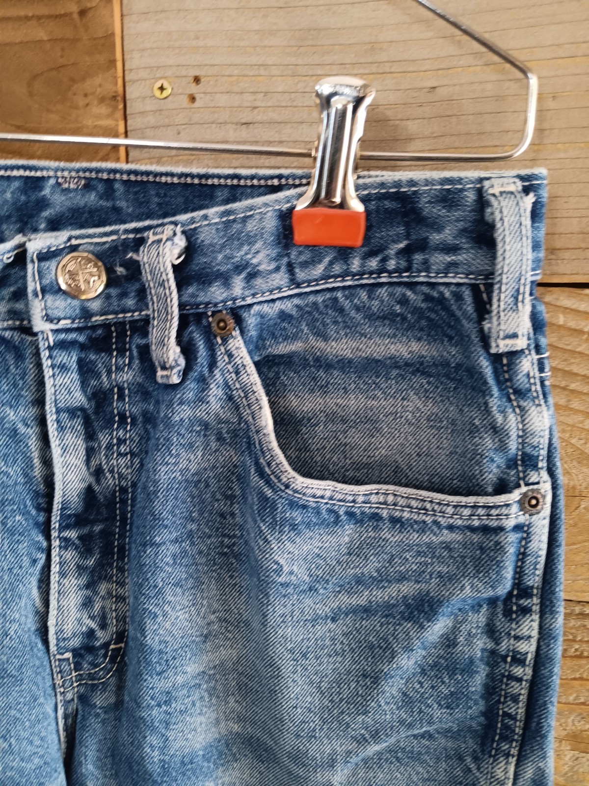 VTG 1980s Kenny Rogers by Karman Jeans Sz 33( 30&Prime;w x 29&Prime;l) USA Western Denim