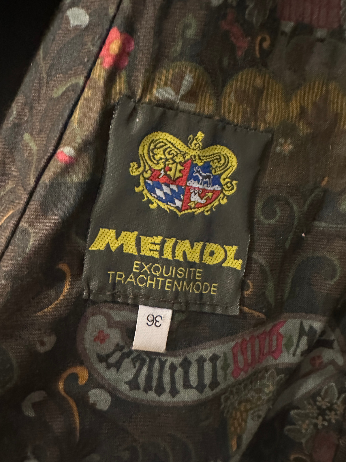 VTG 80s Meindl Exquisite Suede Suit Set Trachten Jacket Jodhpur Pants 36 XS-S