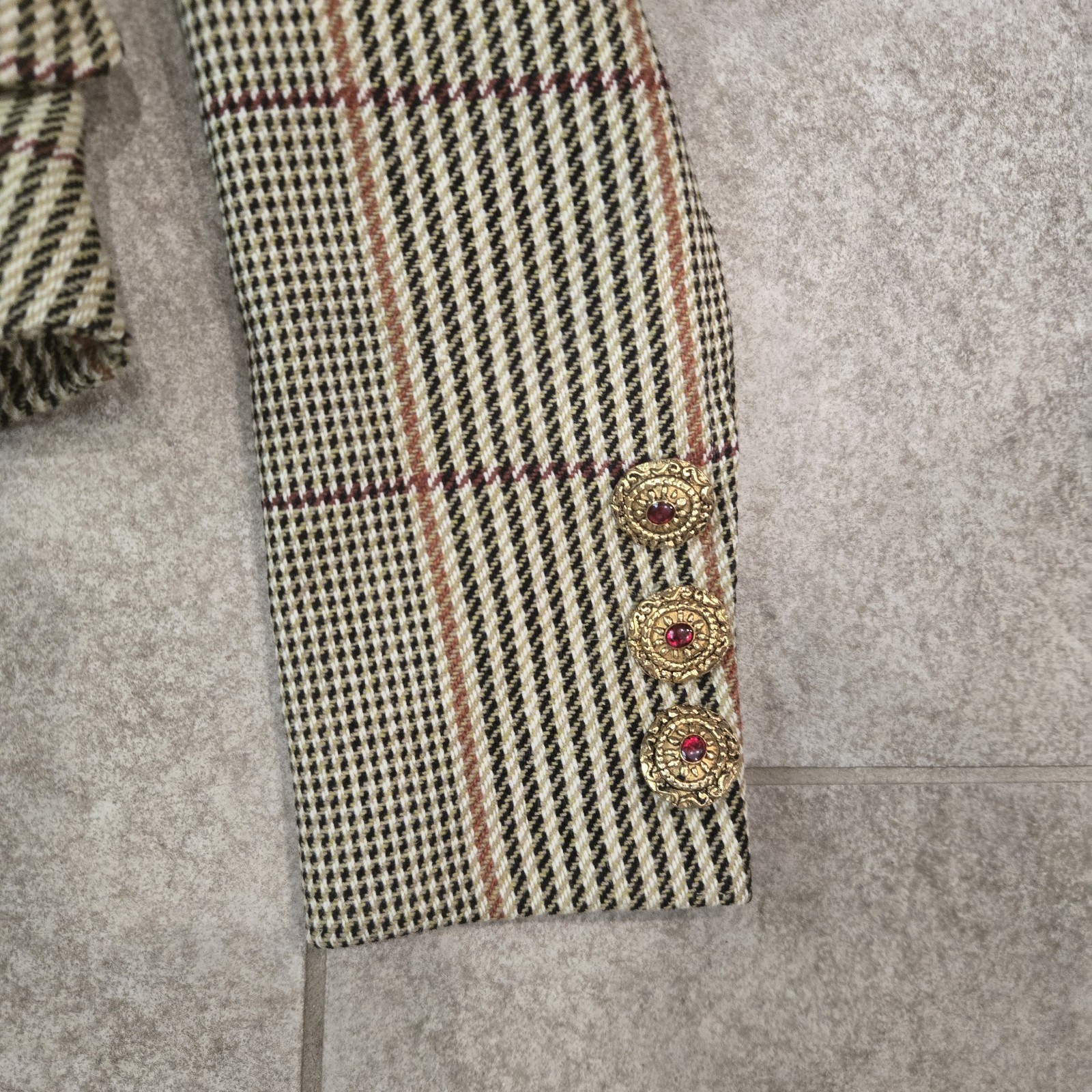 Vintage Christian Lacroix Skirt Suit France Sz 40 1990s Classic Luxury