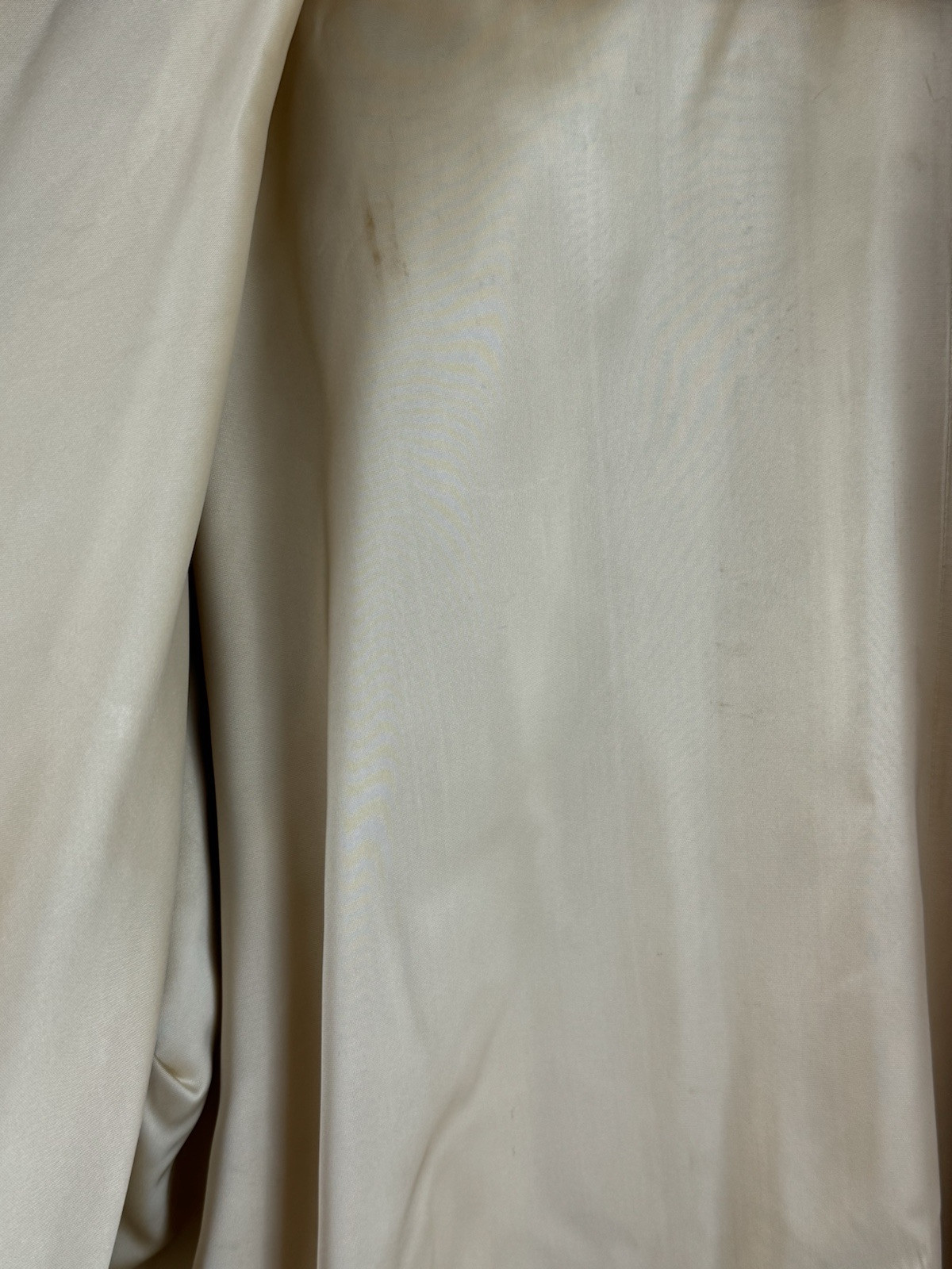 Vintage 1960s Fazzi By Howard Norm Gold Mesh Satin Swing Coat Overcoat RARE
