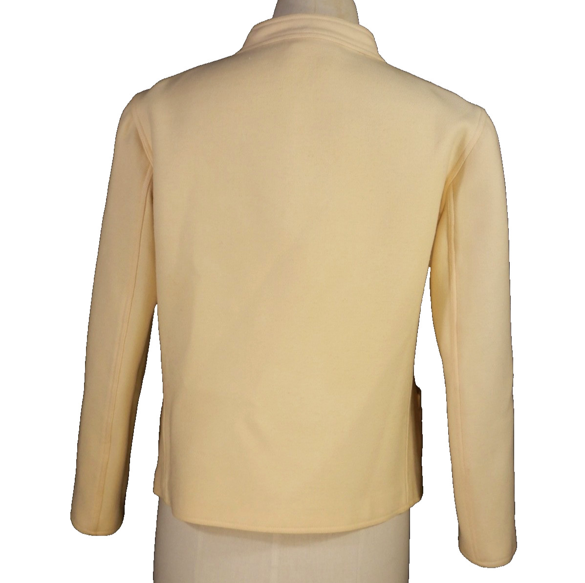 Courreges Vintage Cream Wool Jacket with condition issues Size A