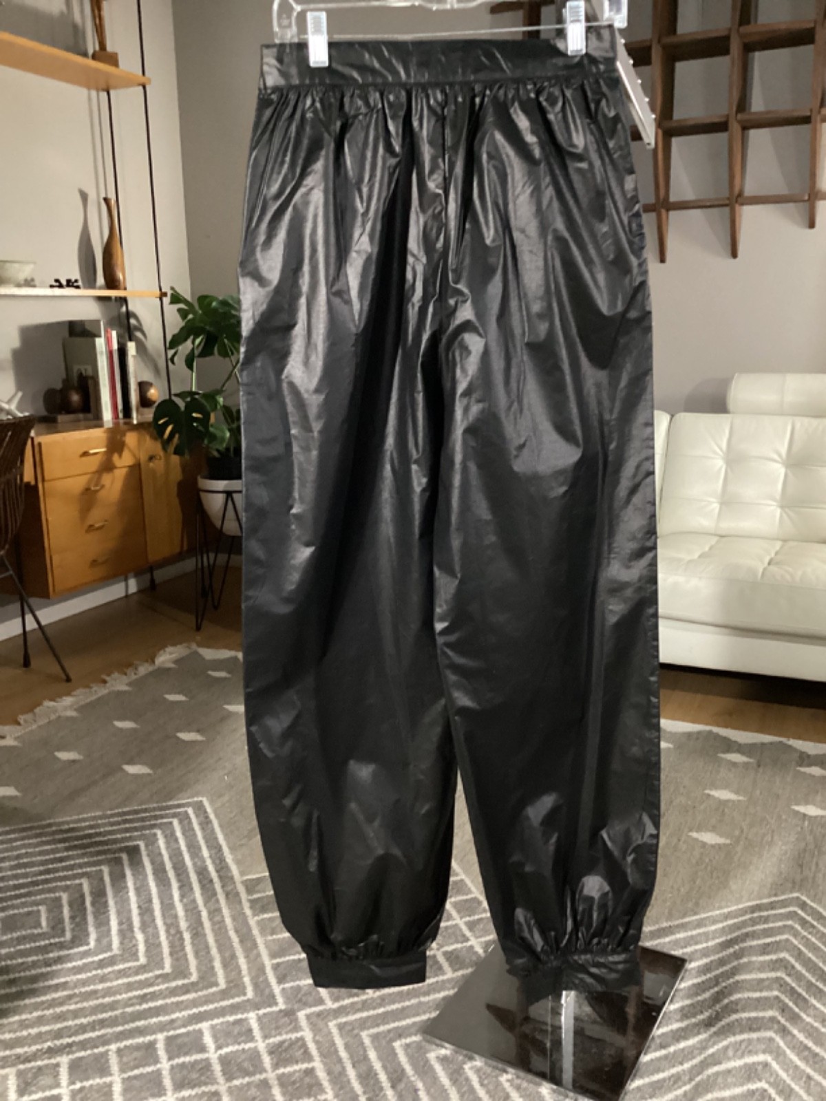 Vintage 80&rsquo;s NOS Smartypants Black high Waisted Lightweight Pants New With Tag
