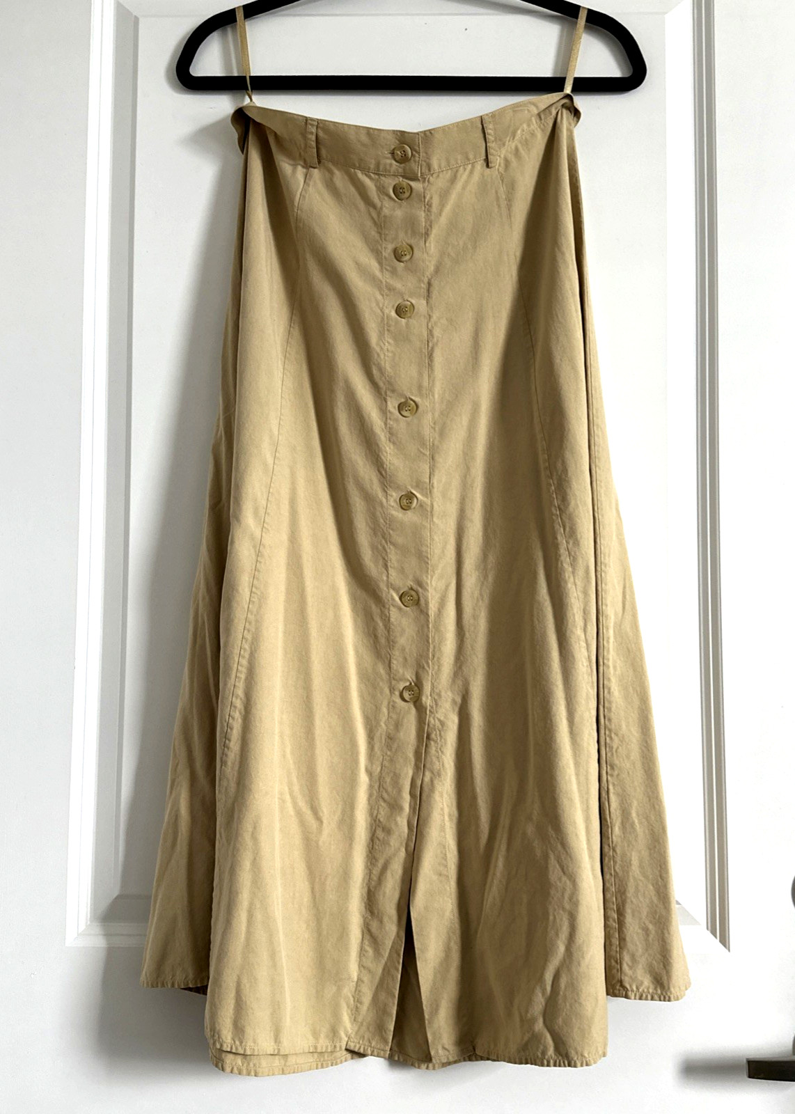 100 % Silk BLUNAUTA Vintage Skirt Size M (EU 46) (#F)