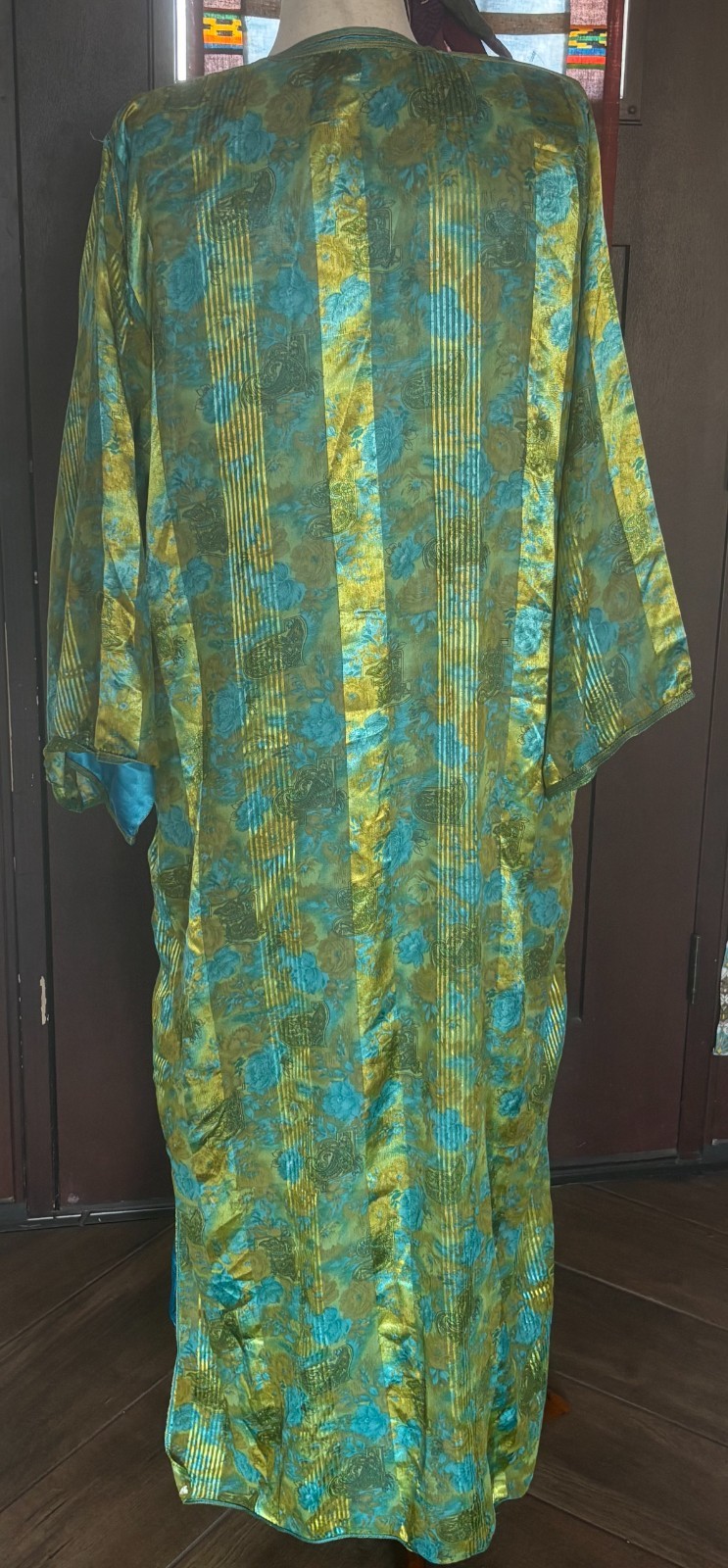 Vtg mid 60&rsquo;s – 70&rsquo;s 2pc Moroccan Caftan Set Sz M-L
