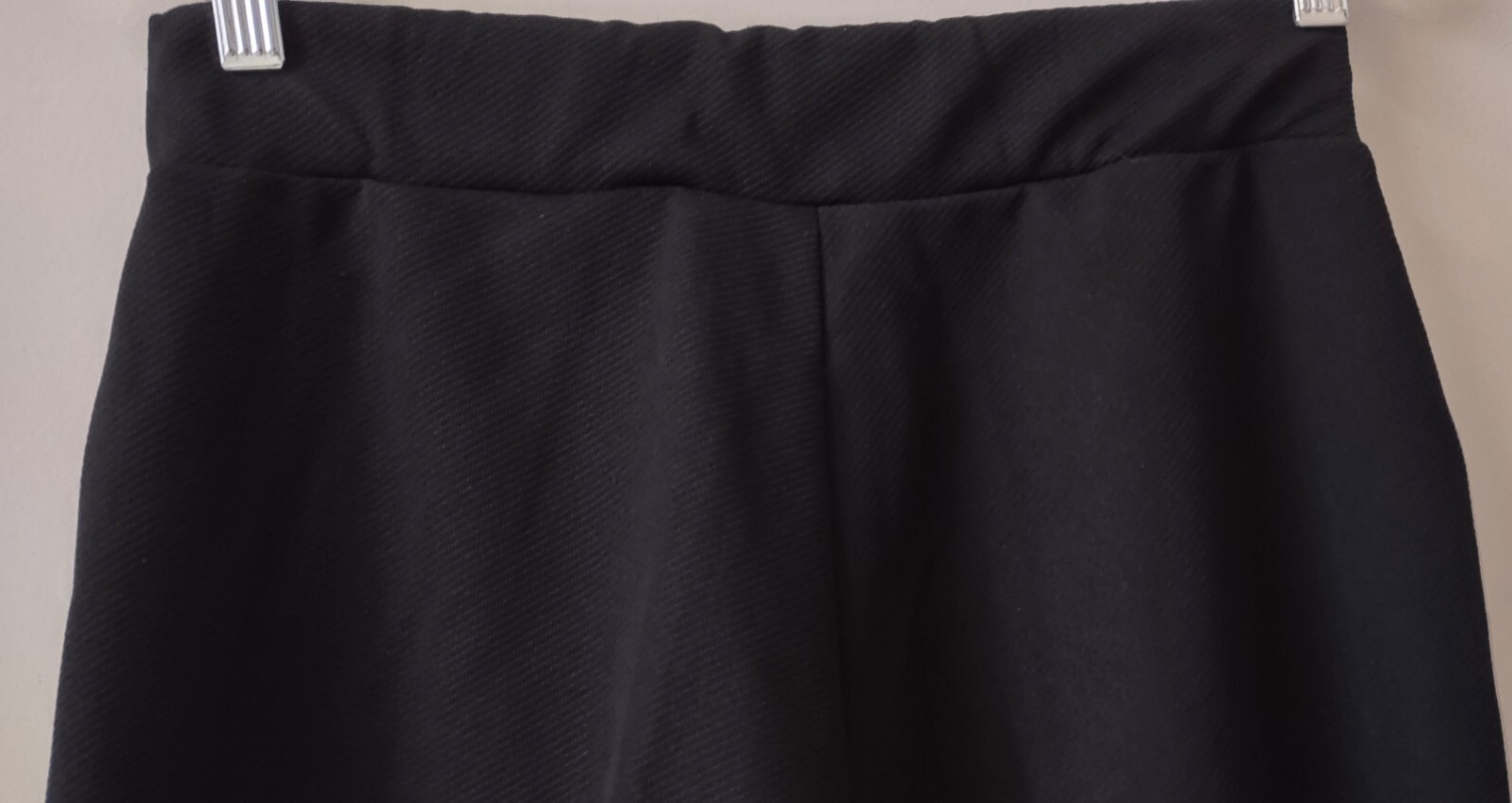 Vintage 60&rsquo;s Black Polyester MOD Hippie Bell Bottoms Pants Miss Holly S Average