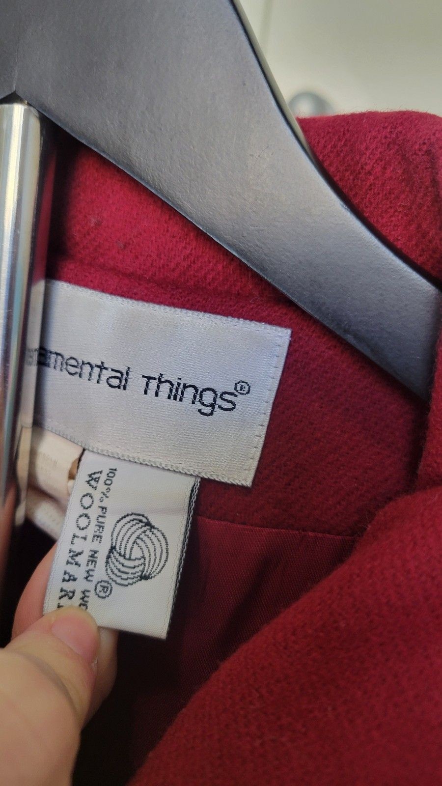 Vintage Fundamental Things Wool Shirt Jacket – Made in USA 100% Pure Wool