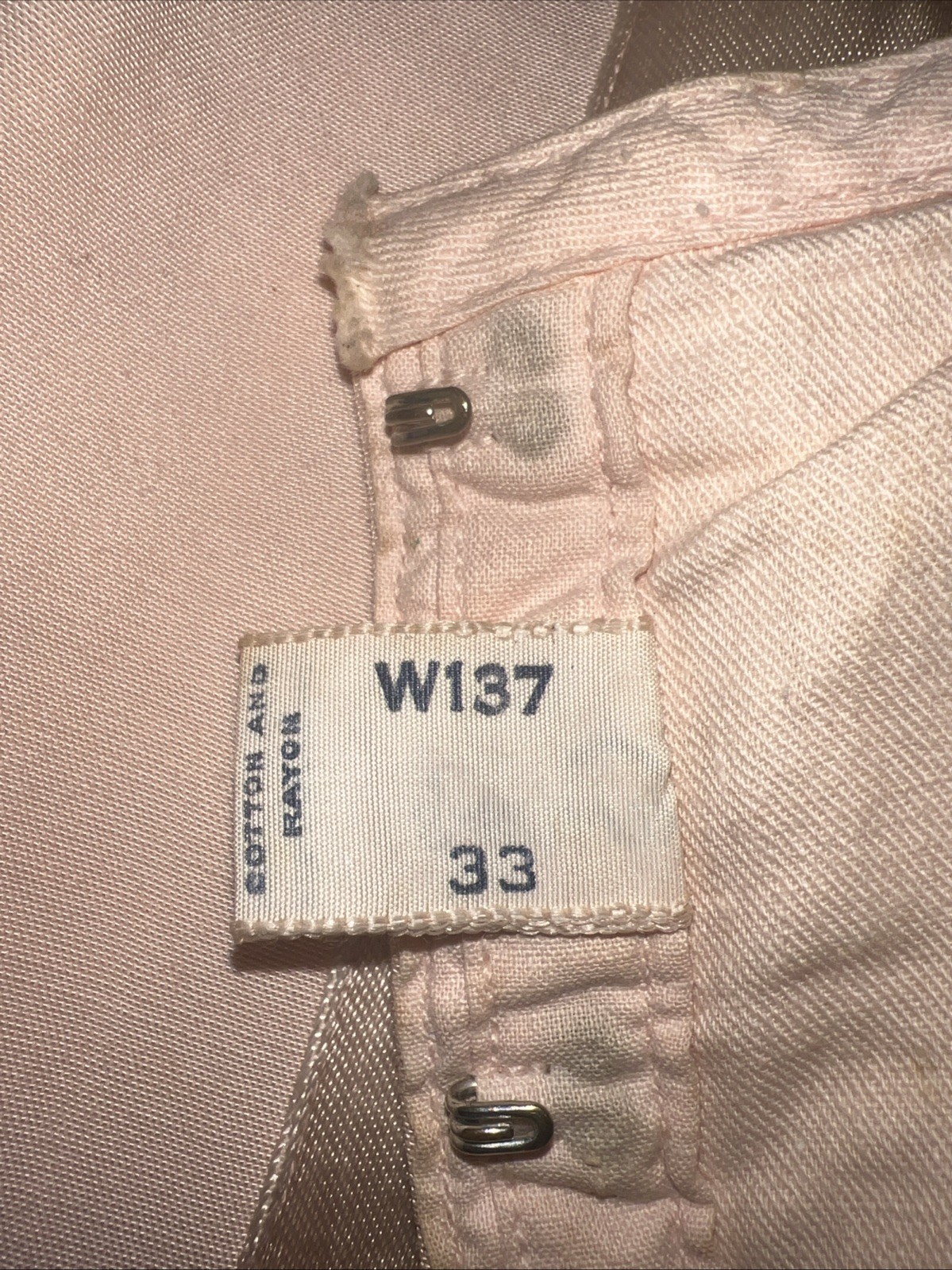 Vintage Warners Open Bottom Girdle With Garter Size 33 1945 USA FLAWED
