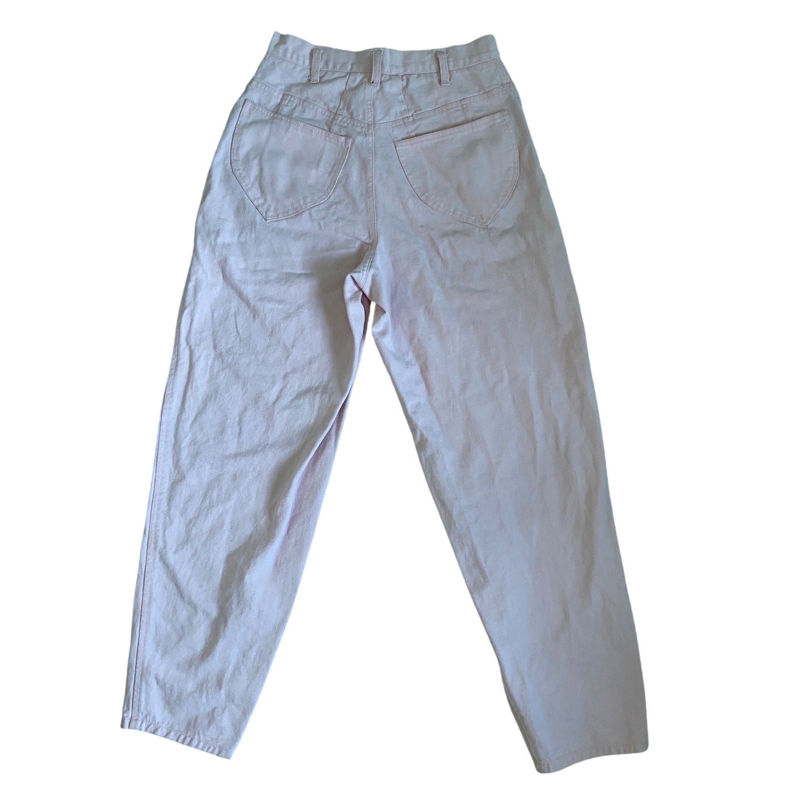 Vintage Unionbay Sync Pink High Waisted Tapered Jeans Heart Pockets 10 SB 1470