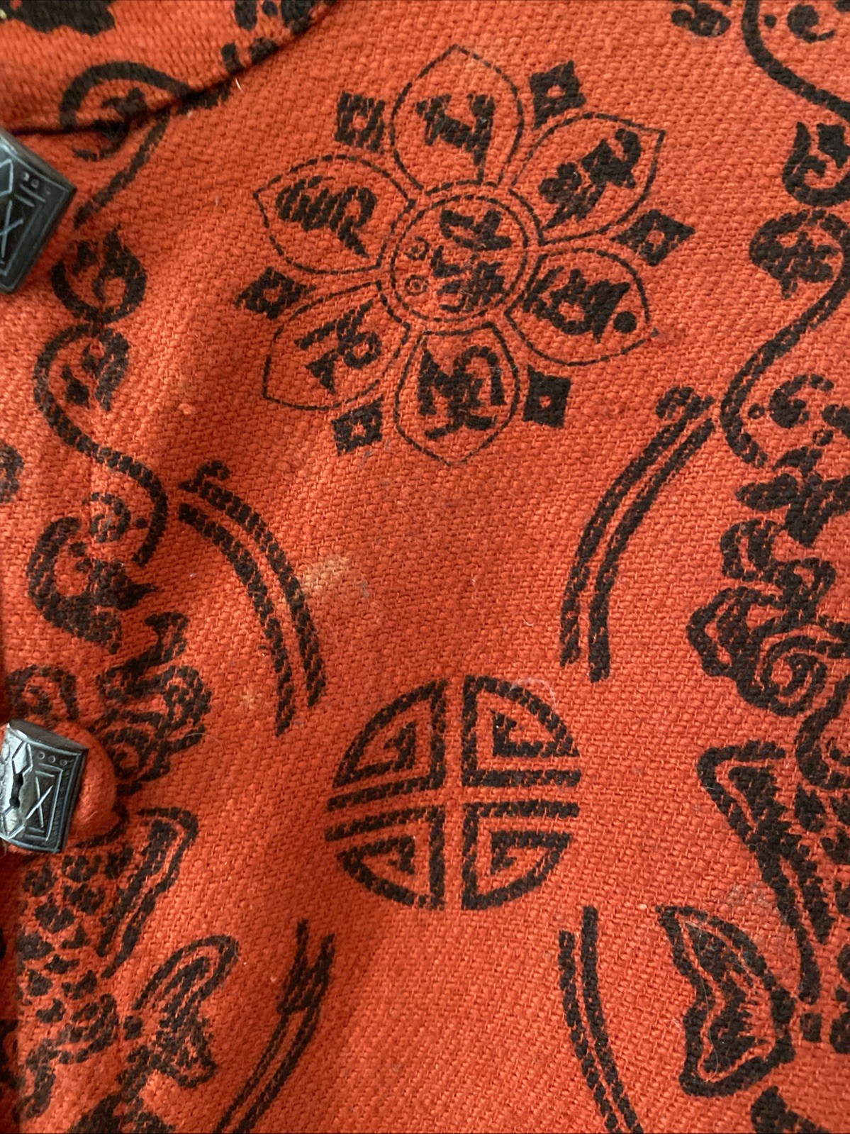 Cheppu Heavy Cotton Jacket, Size XL, Vintage Made In Nepal