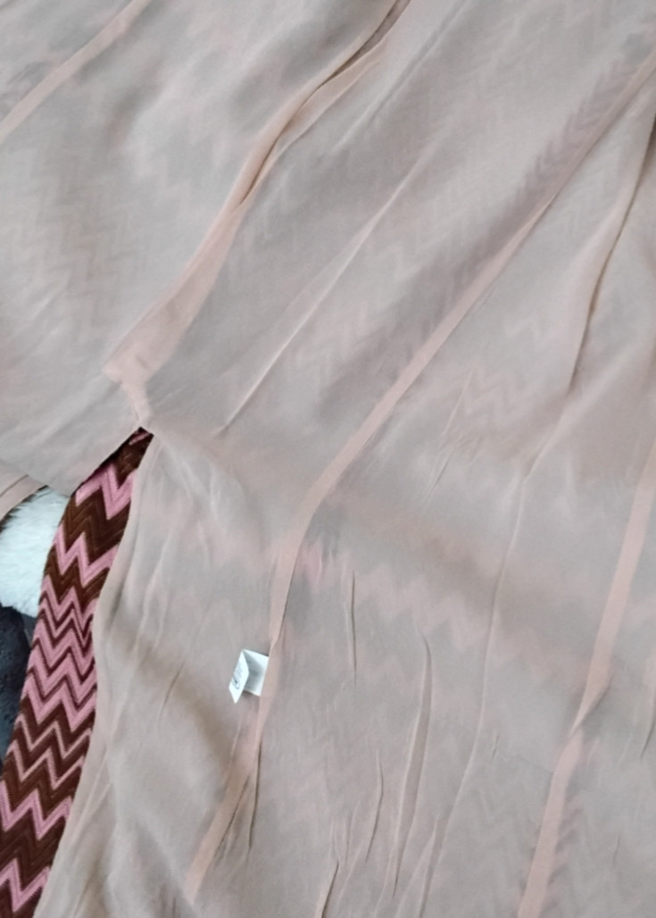 RARE Vintage MISSONI Chevron Coat Jacket Pink Brown 1960s-70s