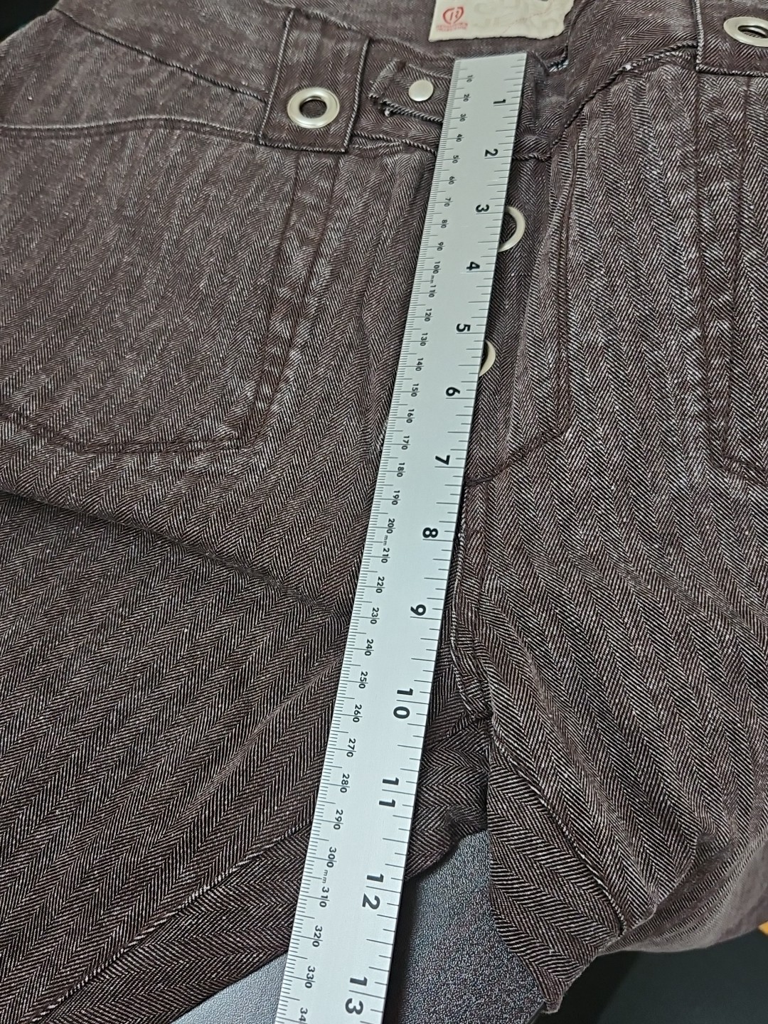 Vintage Y2K Dead Stock 1990&rsquo;s Guess Jeans Size 33 Wide Leg Snaps