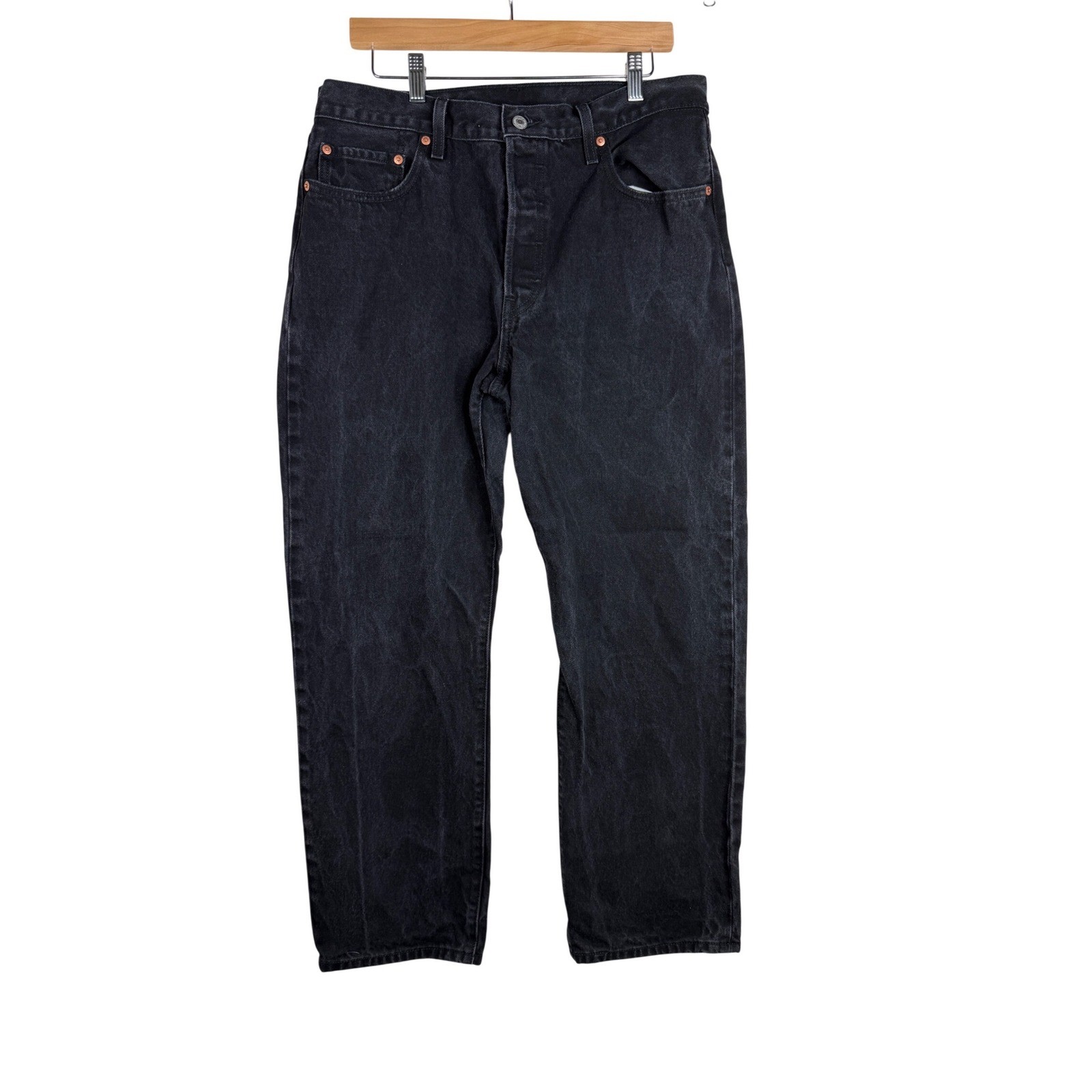 Levi&rsquo;s 501 Men&rsquo;s 90&rsquo;s Button Fly Jeans size 33X30 Black