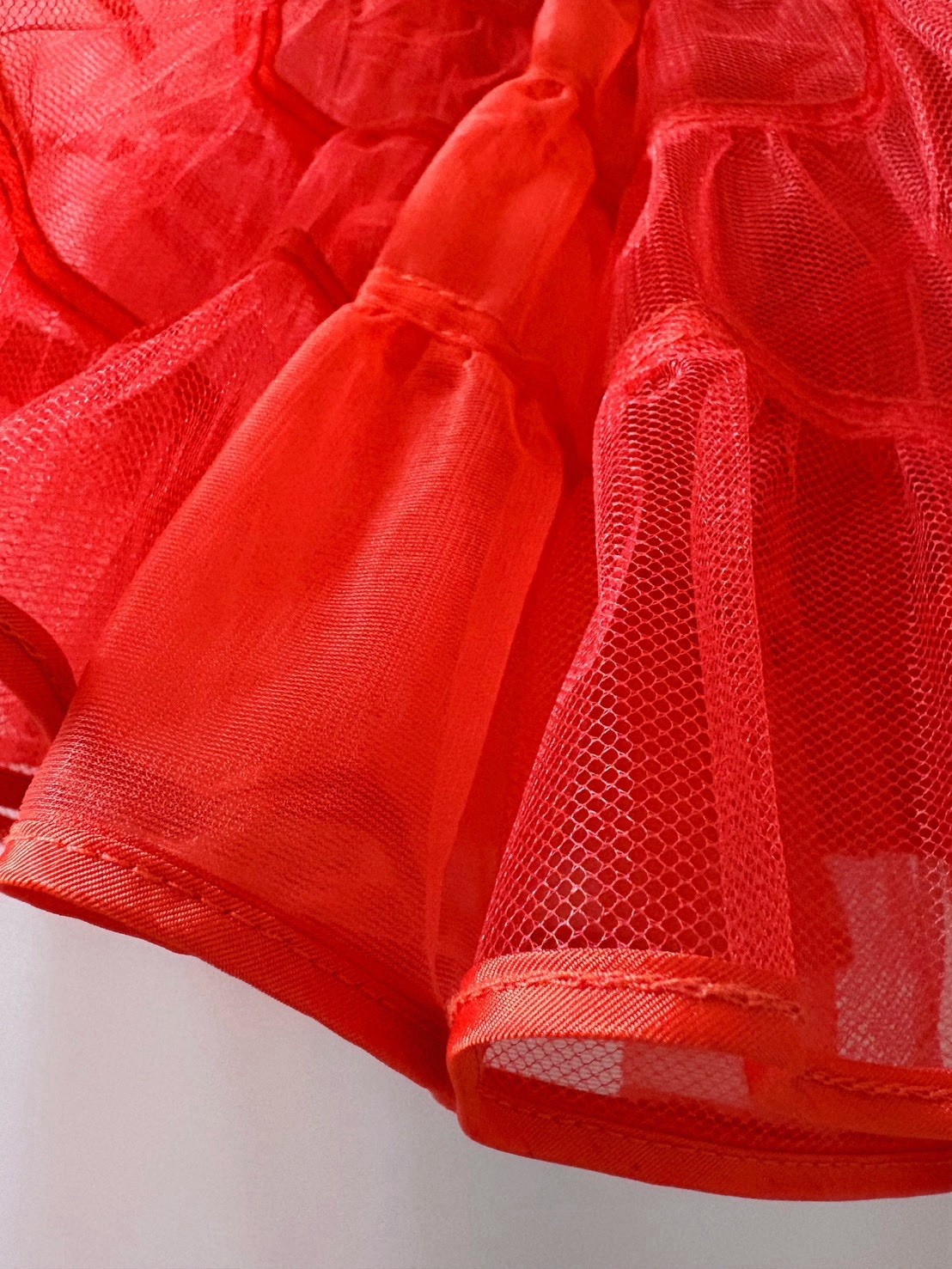 Vintage 50s Malco Modes Rockabilly Petticoat Tutu Ruffle USA Fairycore Coquette