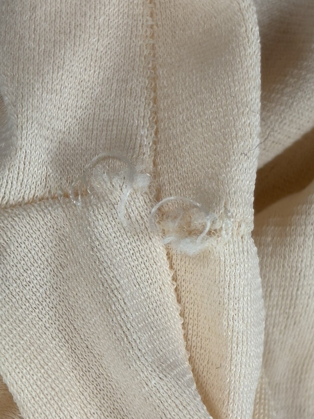 Vtg Sears Robe Dressing Gown Women’s Soft Peach 70s Empire Neckline Romantic