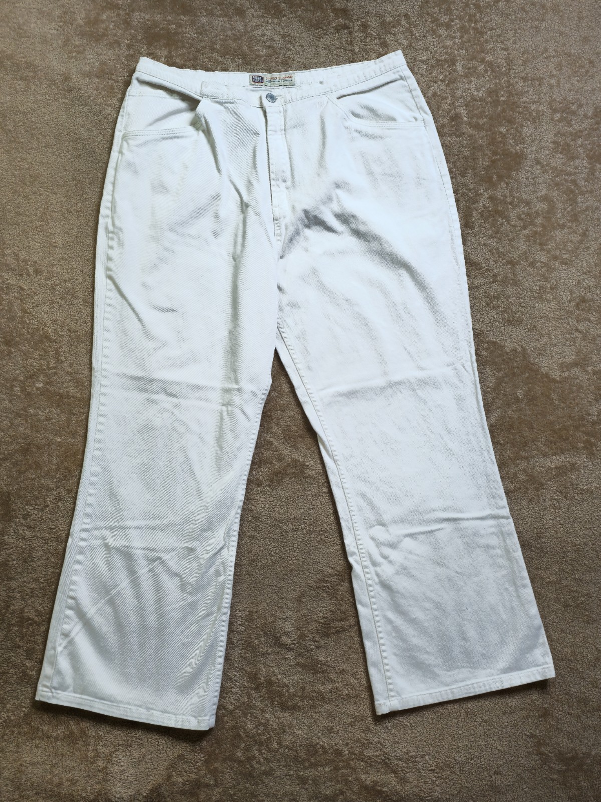 Vintage White Faded Glory Womens Pants Size 16