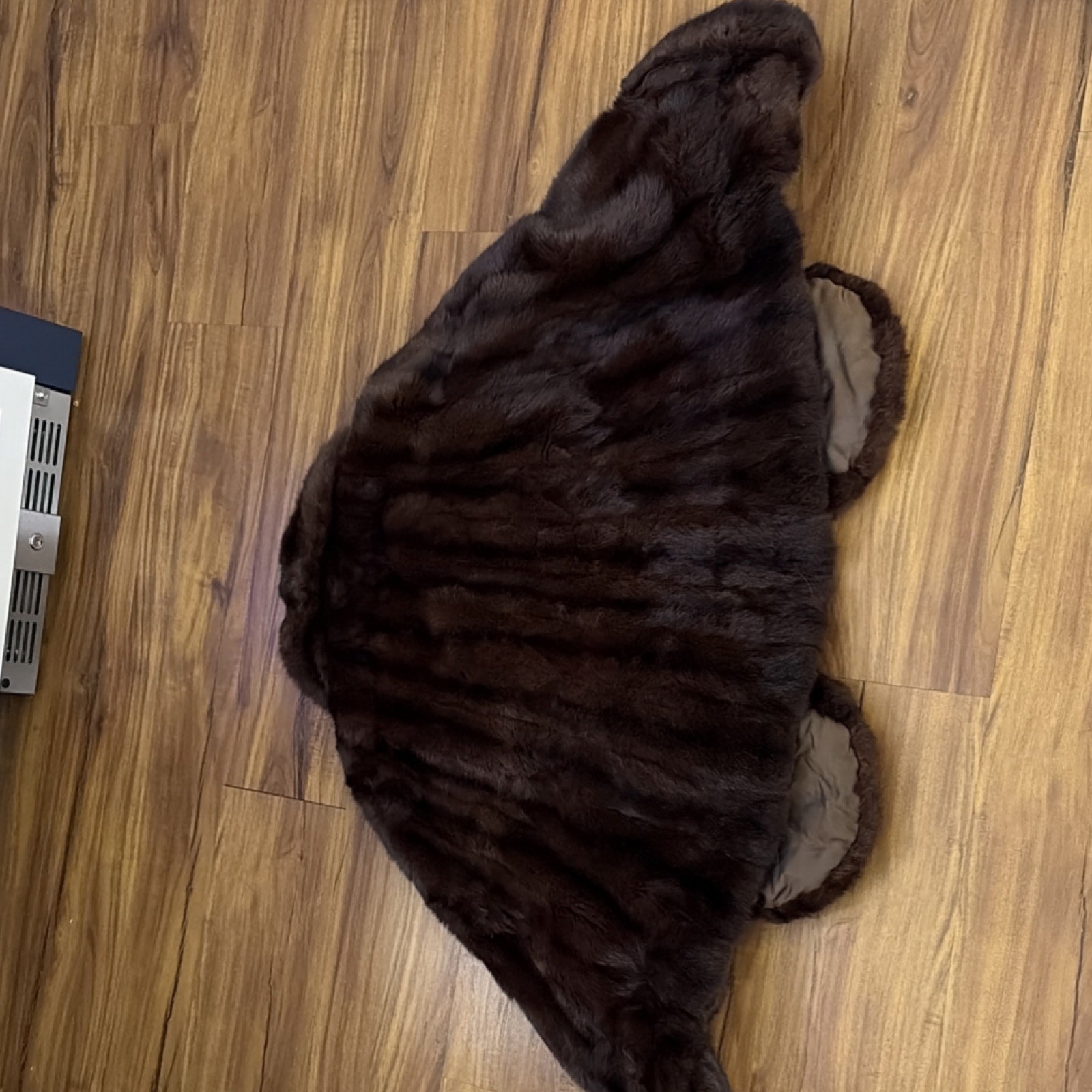 Leous Buffalo Fur Coat Vintage Regular Size Stylish Brown Fur Outerwear Classic