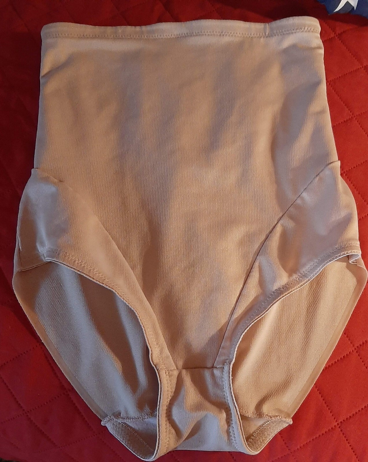 Vintage??? Nude Cupid Supportive Control HIgh Top Granny Panties size XL