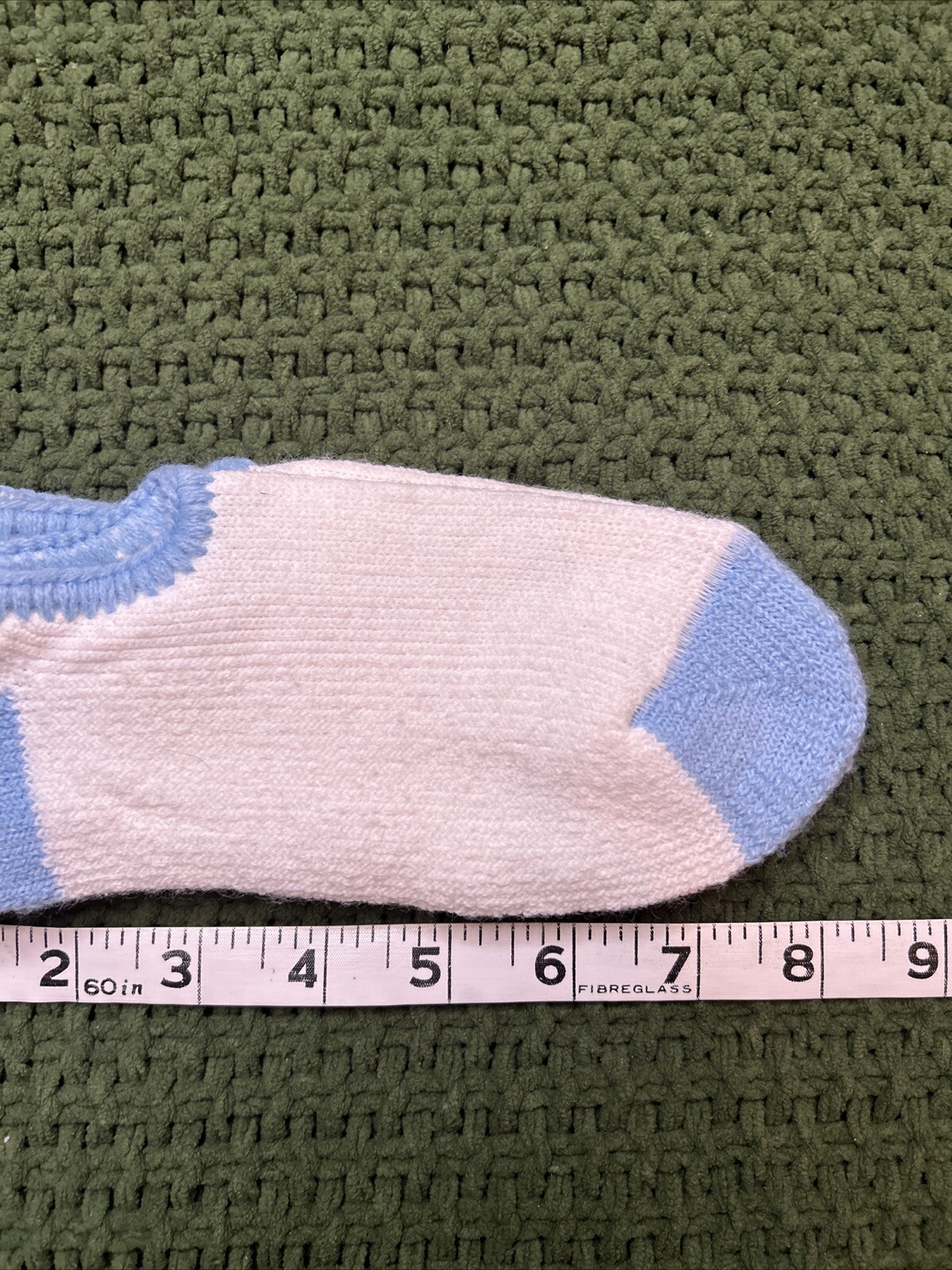 NOS VTG Wigwam Low Socks ankle 8.5-11 Orlon Nylon Acrylic Irregular 80&rsquo;s 90s