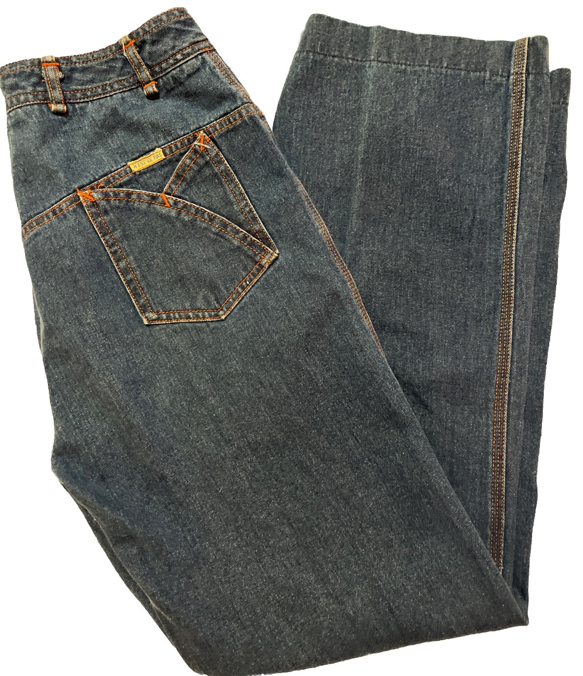 True Vintage Vintage N&rsquo;est Ce Pas? Womens 70s 1970s Size 26×27 High Waisted