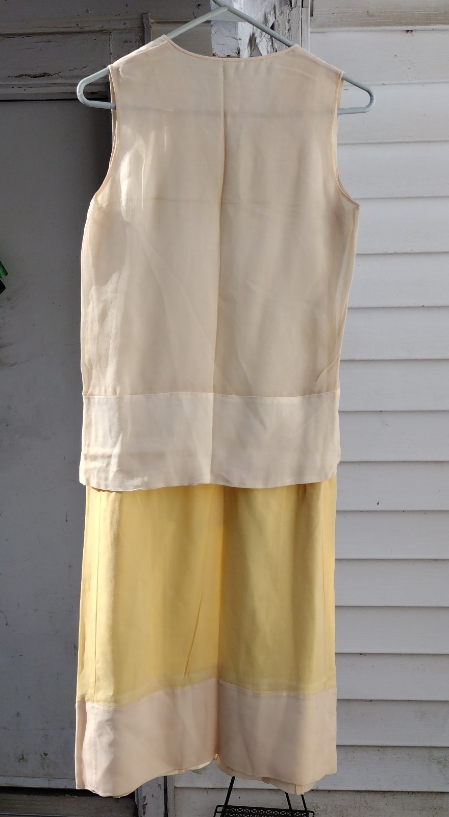 1920s dress with matching jacket georgette see photos & description